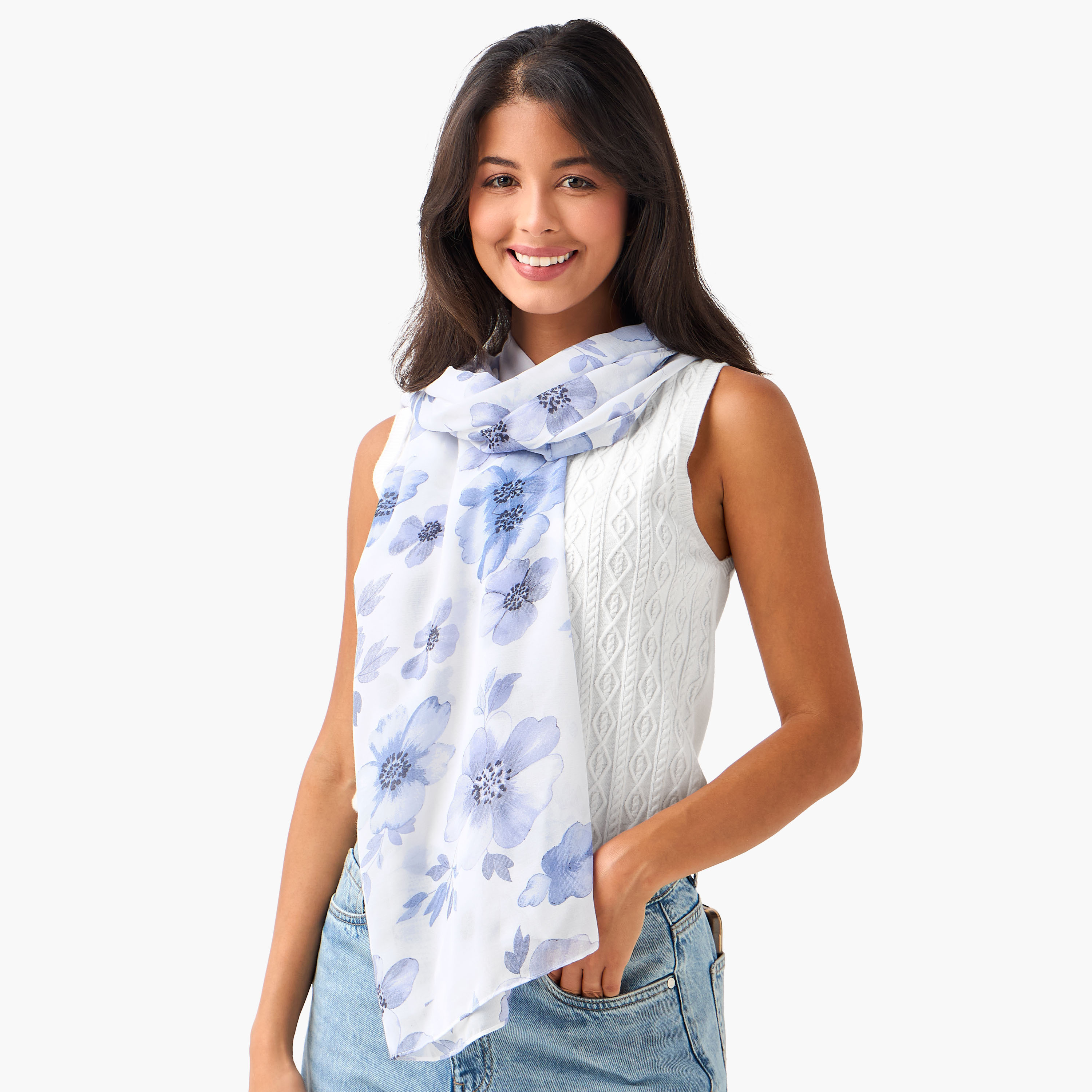 Scarf Floral Printed-women-clothingaccessories-scarves-image-2