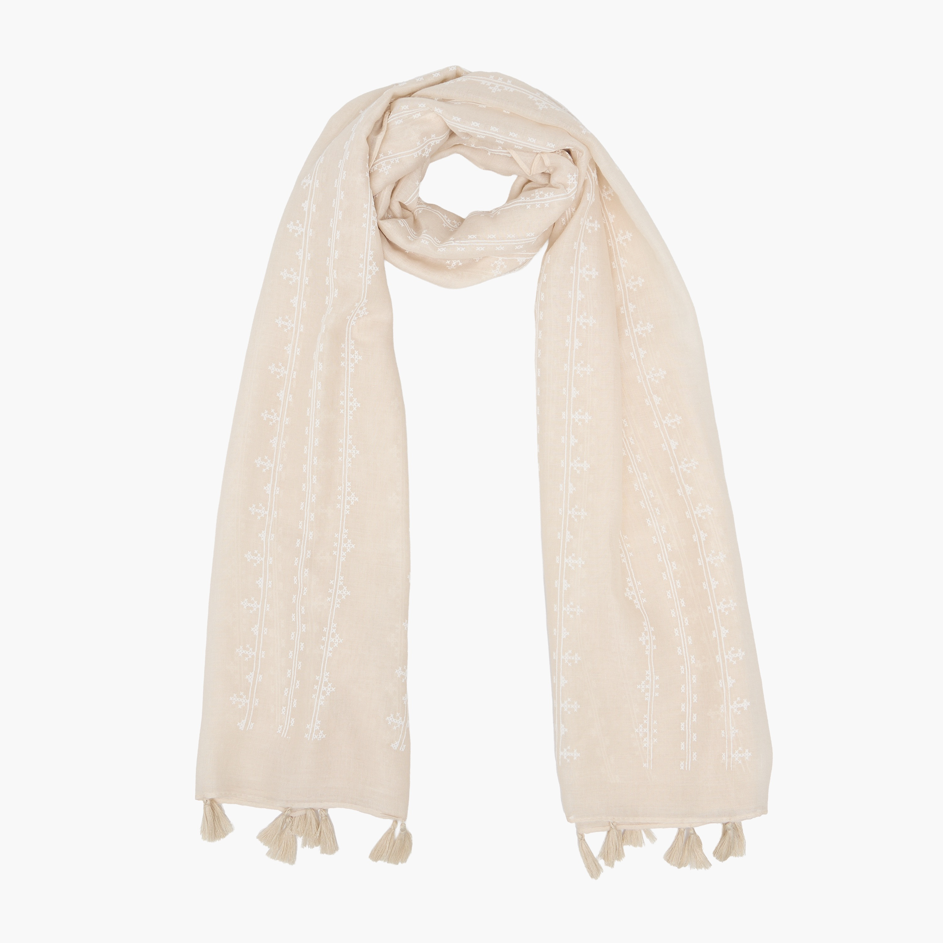 Printed Tassel Scarf-women-clothingaccessories-scarves-image-1