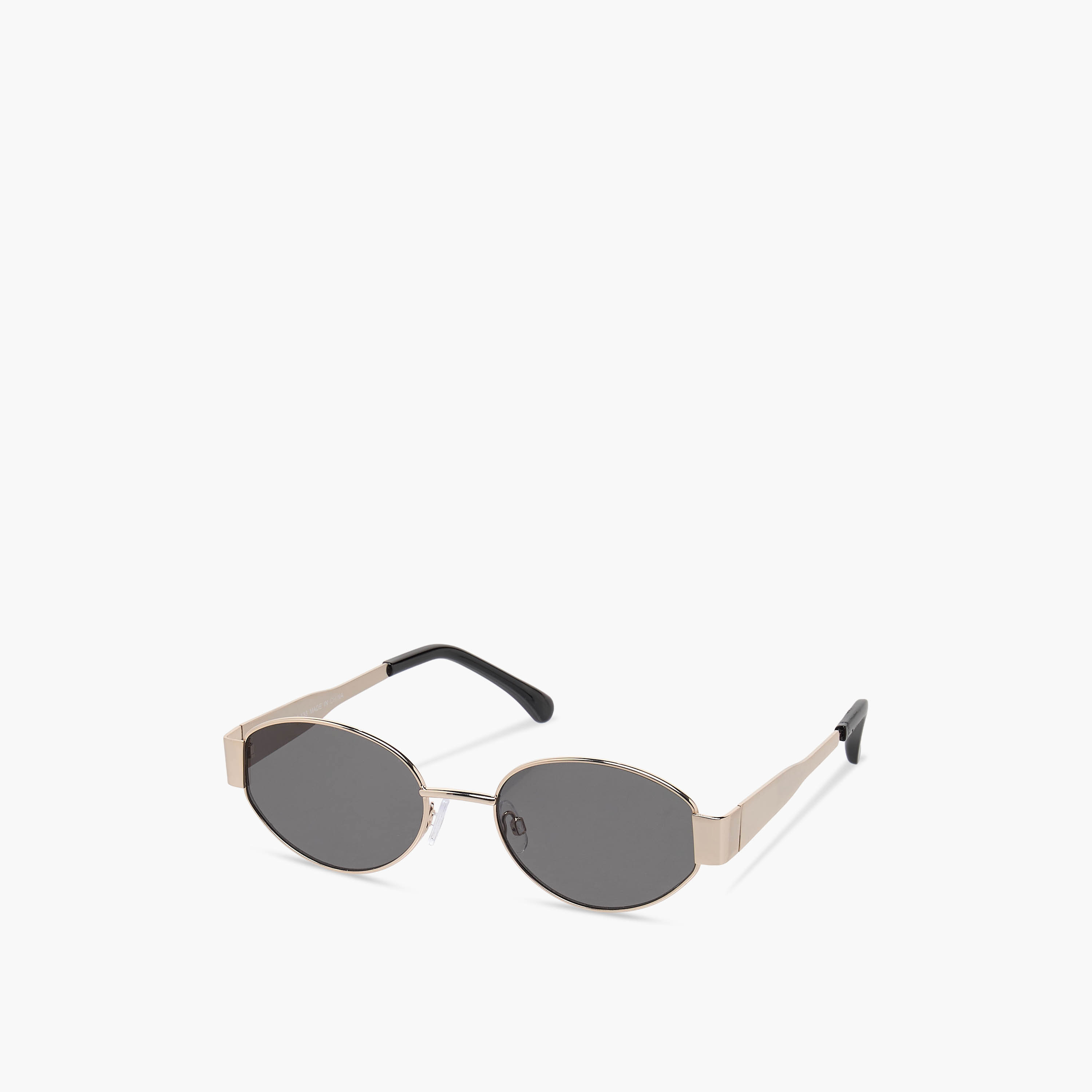 Sunglasses Oval UV Protection Grey Lens-women-sunglasses-image-5