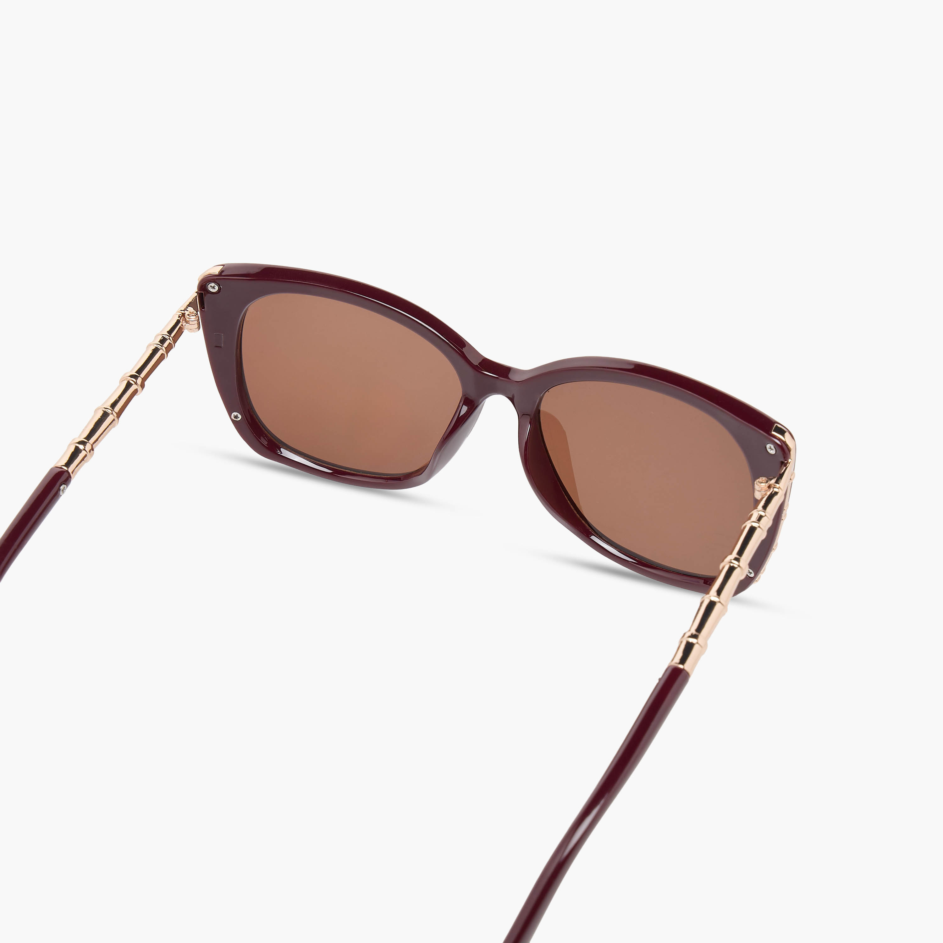 نظارة شمسية كات آي بعدسات بني واقية من أشعة الشمس فوق البنفسجية-women-sunglasses-image-5