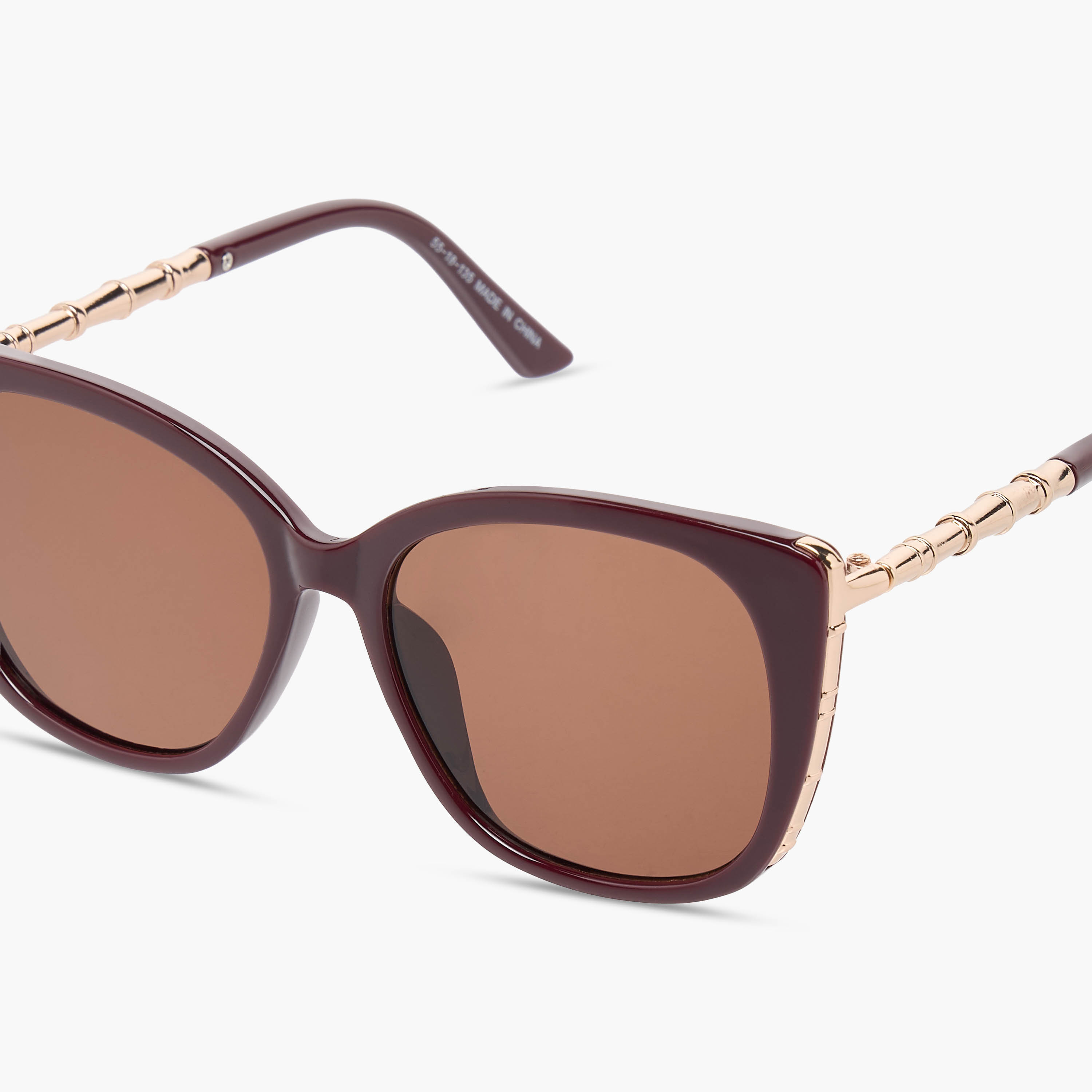 نظارة شمسية كات آي بعدسات بني واقية من أشعة الشمس فوق البنفسجية-women-sunglasses-image-6