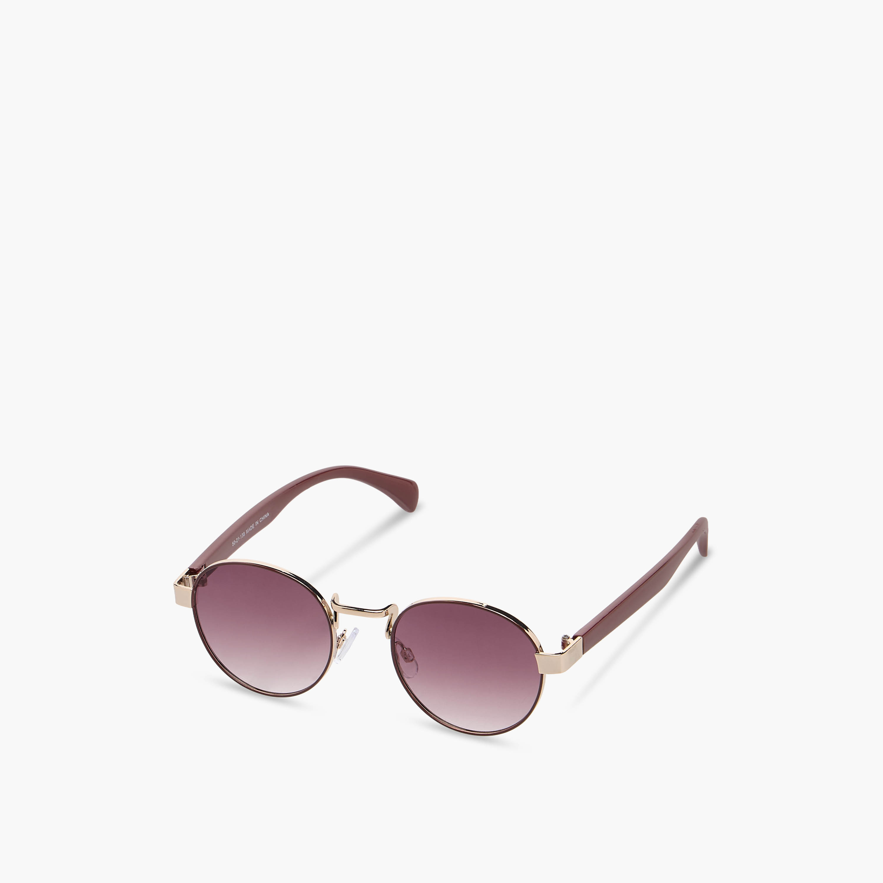 Sunglasses Round UV Protection Purple Lens-women-sunglasses-image-1