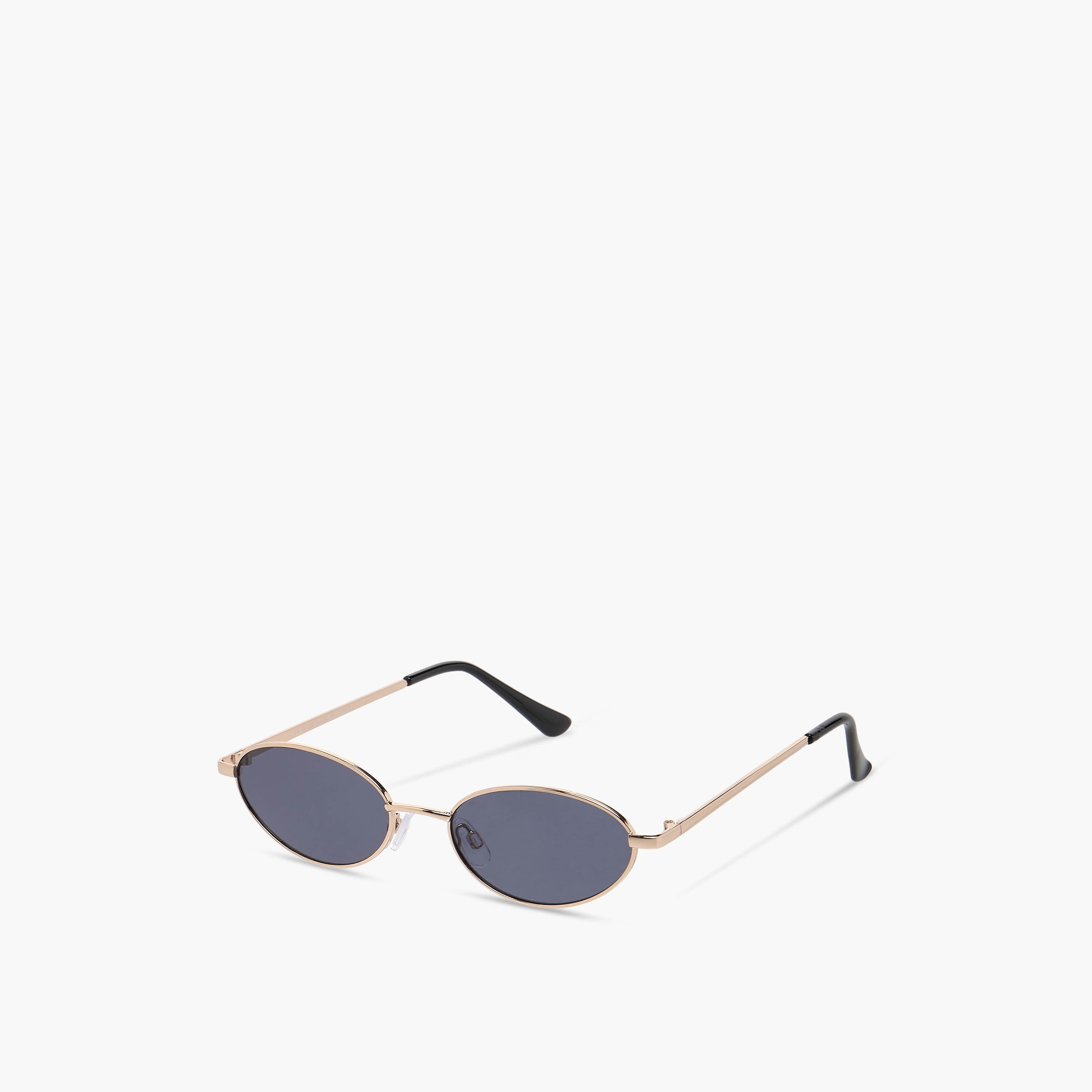 Sunglasses Oval UV Protection Black Lens-women-sunglasses-image-1