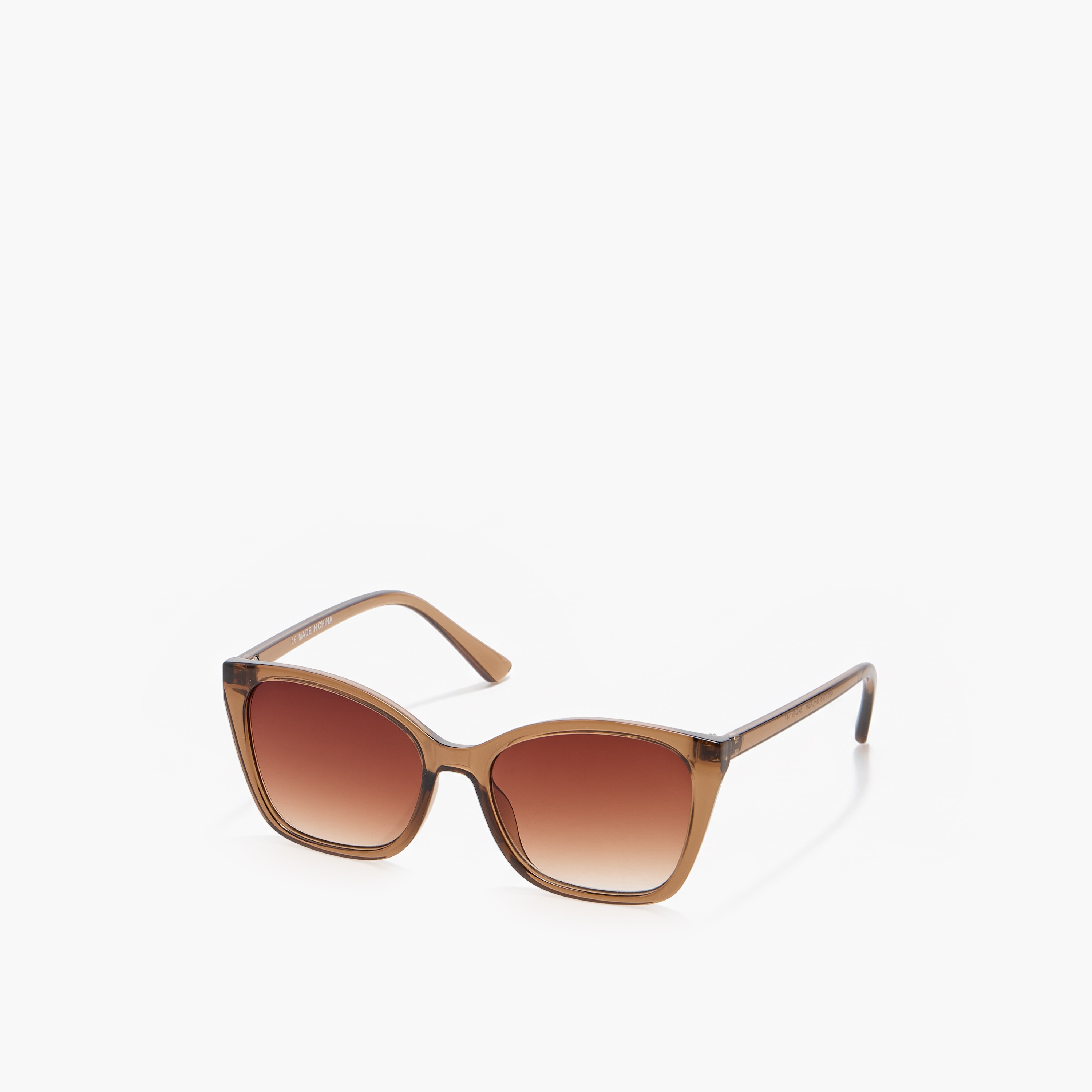 Sunglasses Square UV Protection Brown Lens-women-sunglasses-image-1