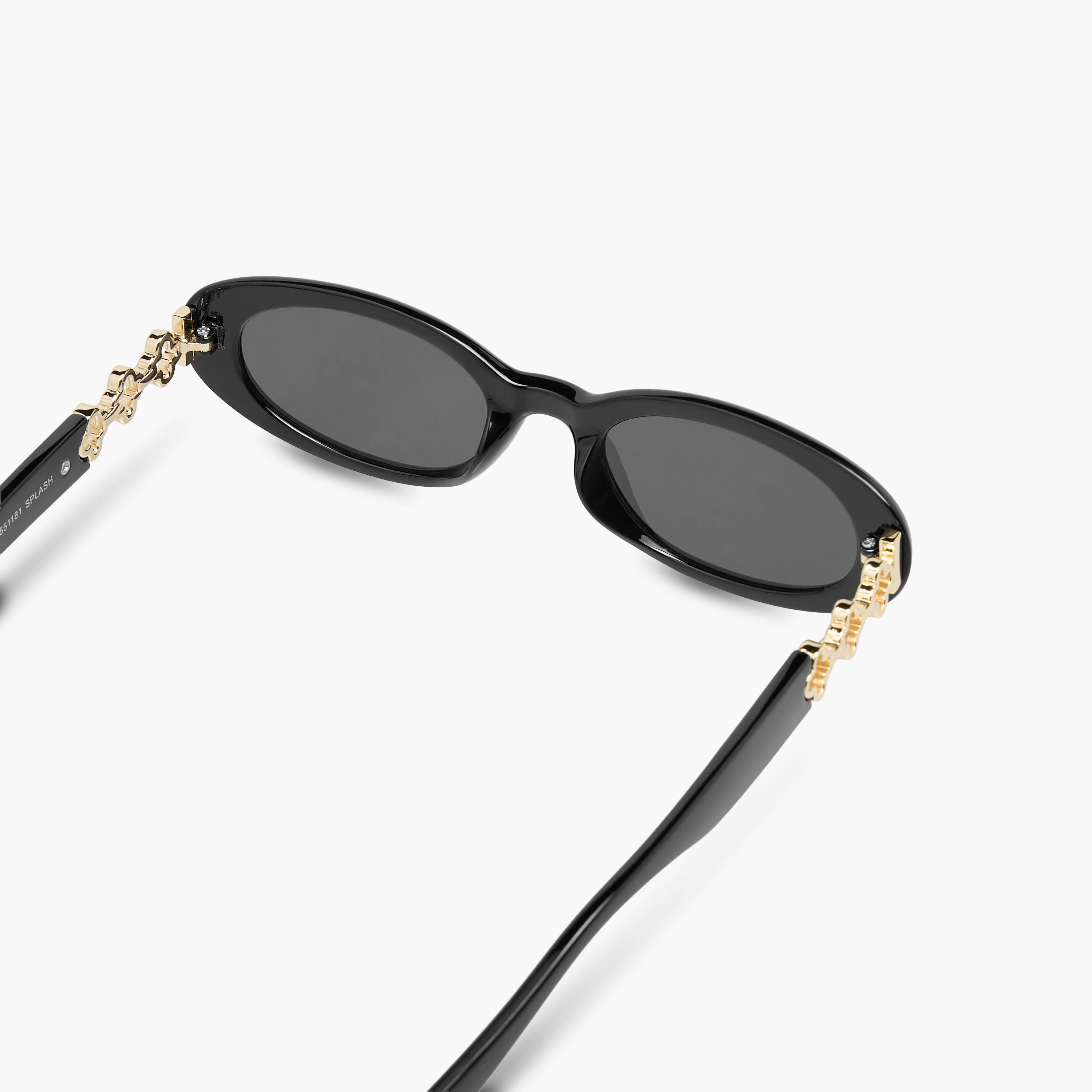 نظارة شمسية بيضاوية بعدسات سوداء وحماية من الأشعة فوق البنفسجية-women-sunglasses-image-5
