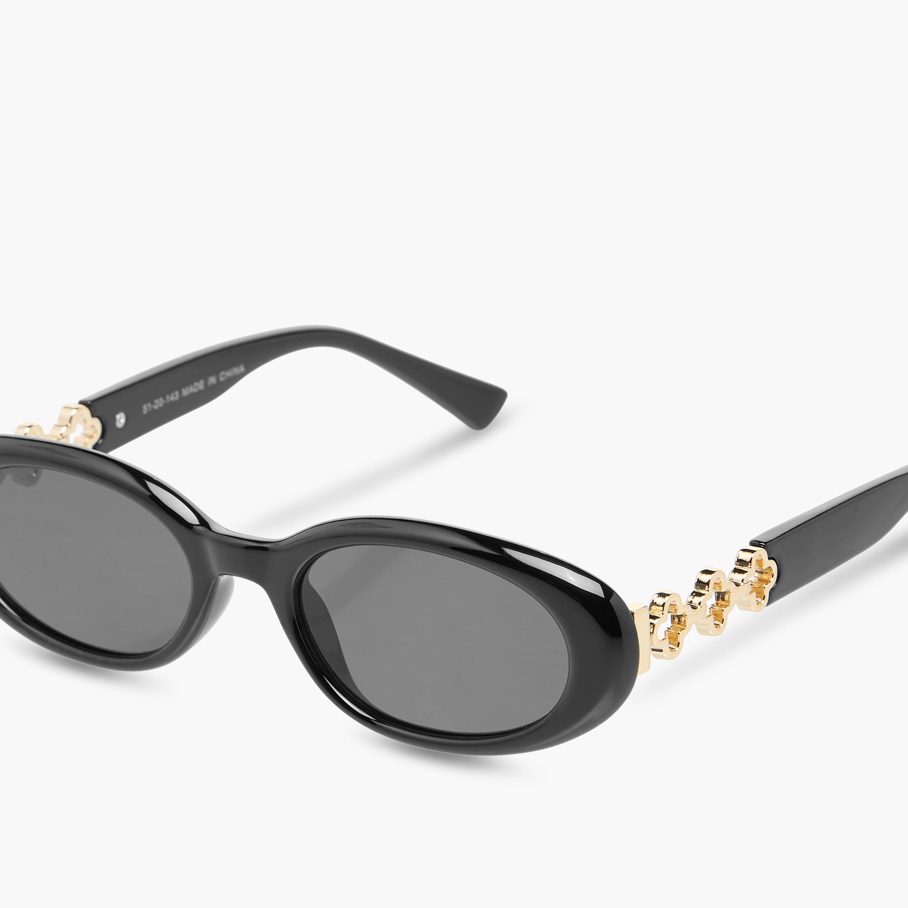 نظارة شمسية بيضاوية بعدسات سوداء وحماية من الأشعة فوق البنفسجية-women-sunglasses-image-6