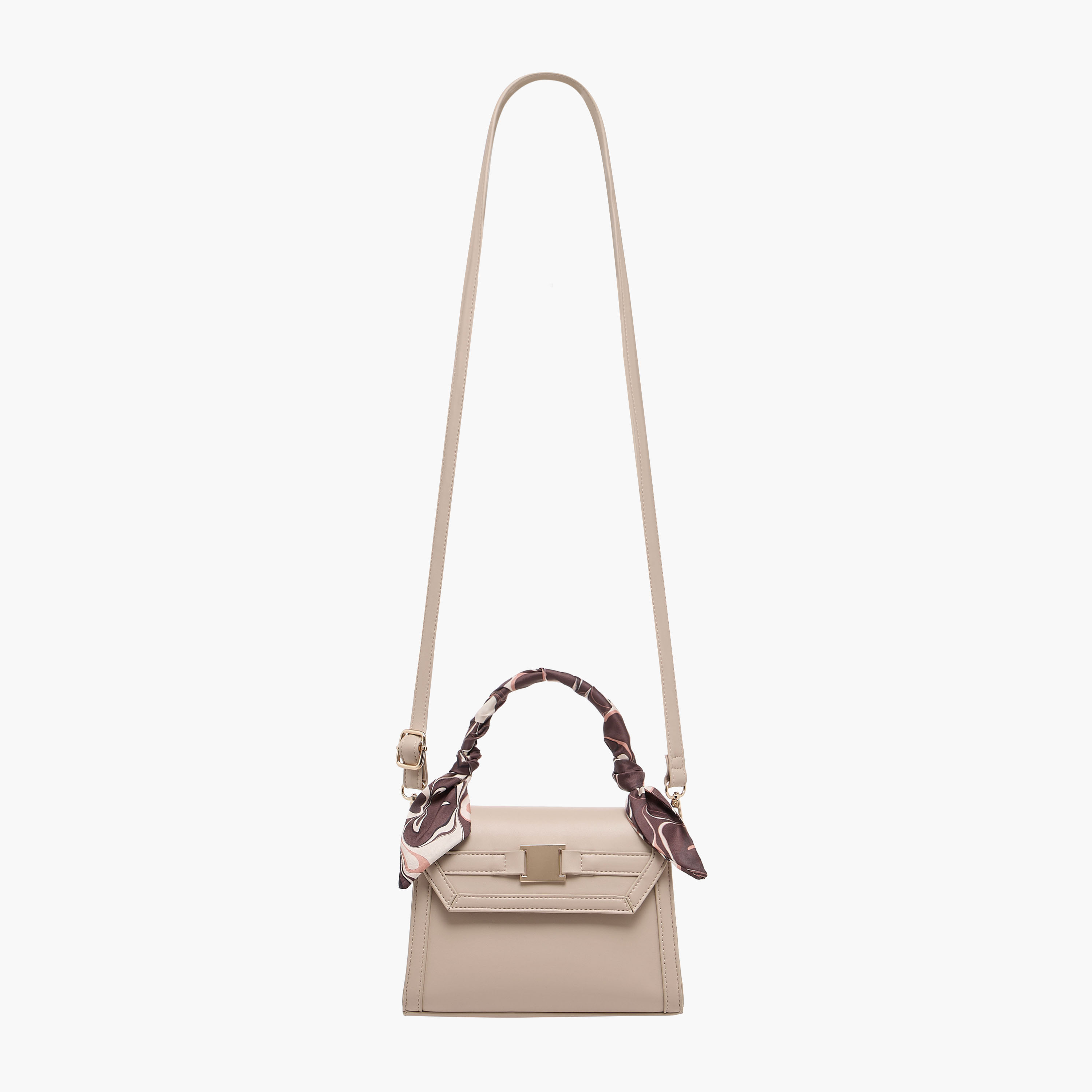 Mini Satchel Bag with Scarf-women-bagsandwallets-handbags-image-3