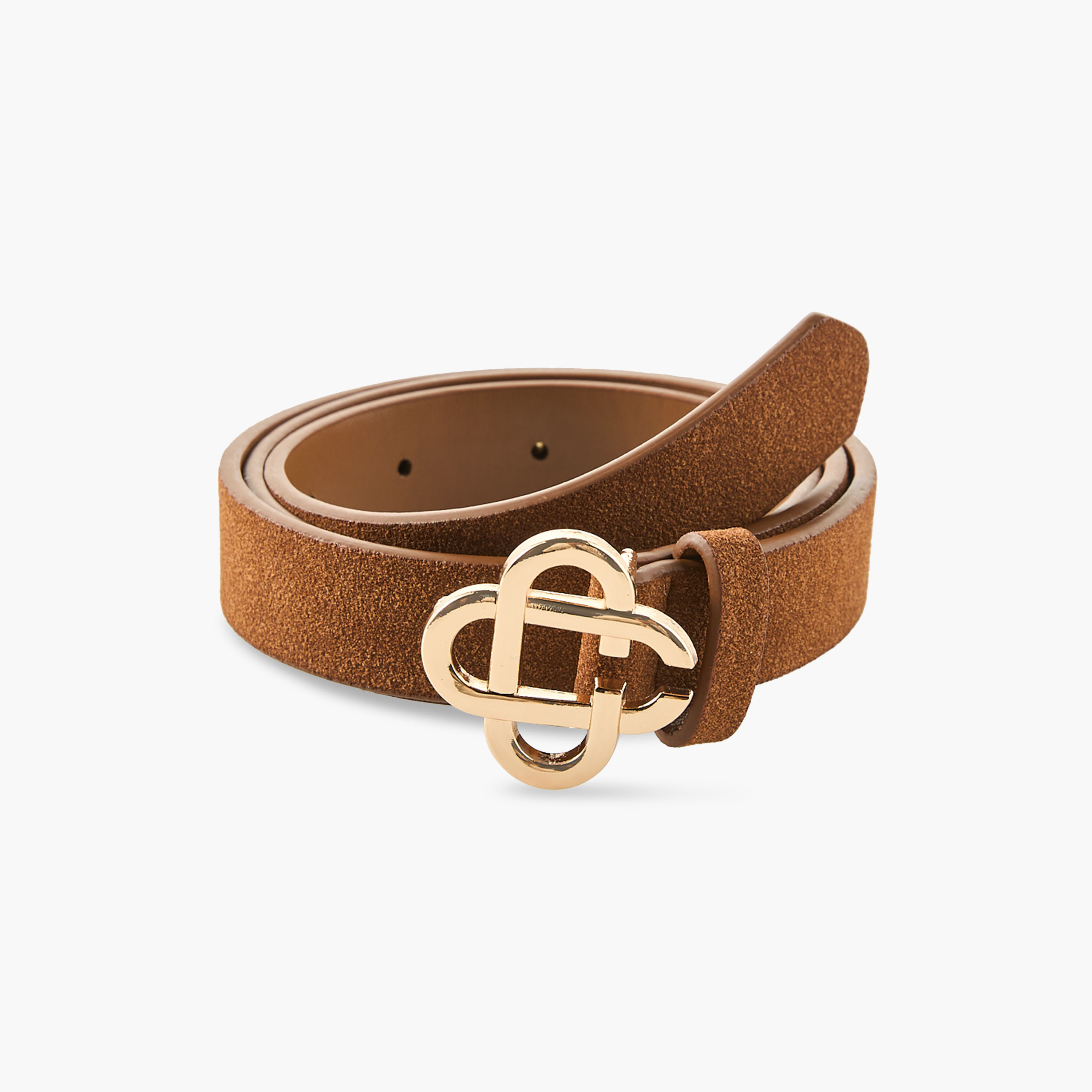 Set of 2 - Belt with Clover Buckle-women-clothingaccessories-belts-image-3