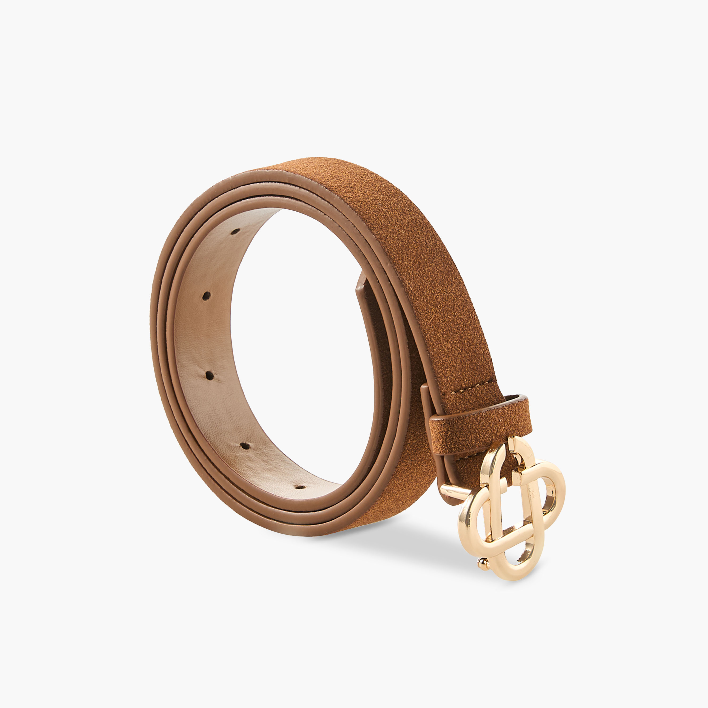 Set of 2 - Belt with Clover Buckle-women-clothingaccessories-belts-image-5