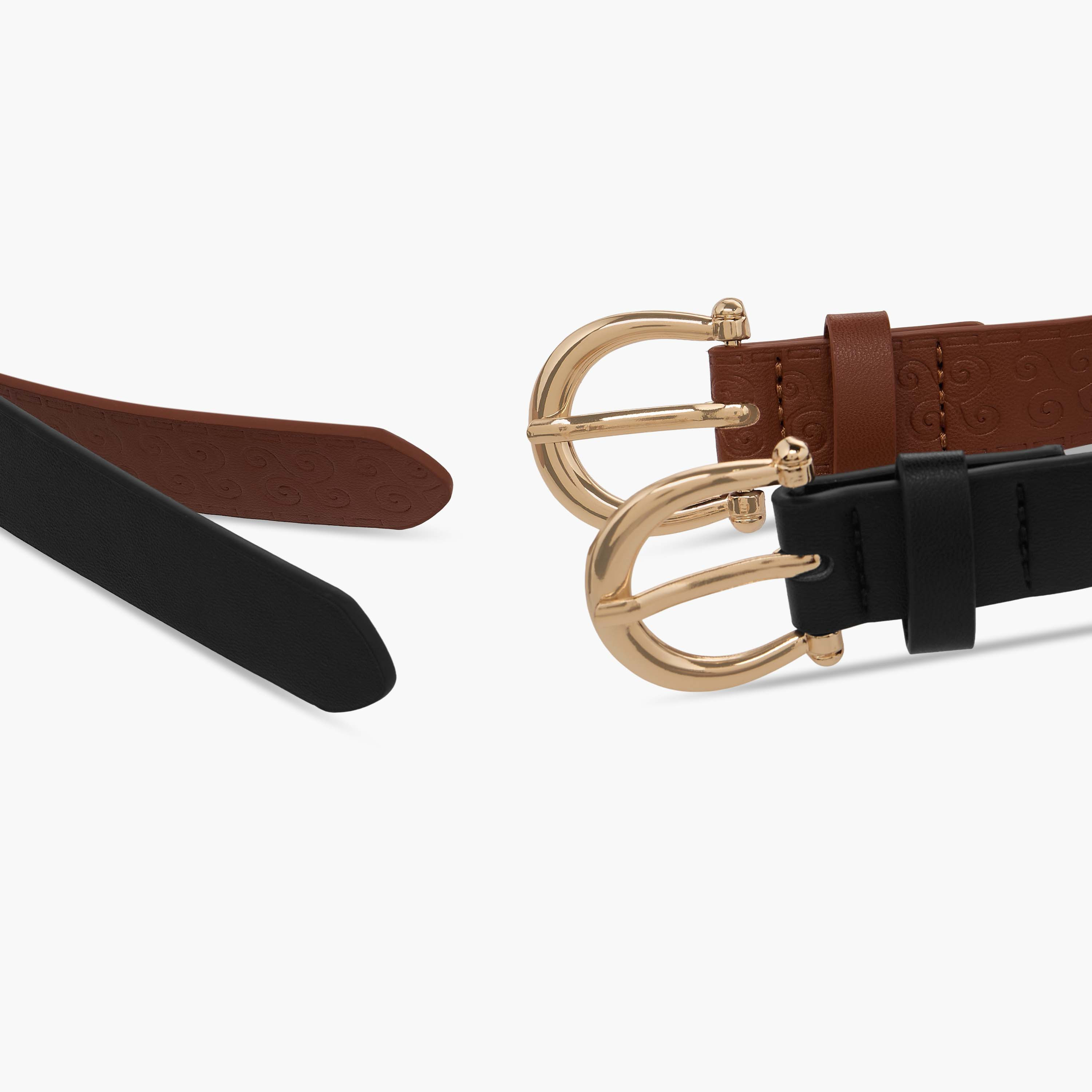 Set of 2 - Belt with Pin Buckle Closure-women-clothingaccessories-belts-image-8