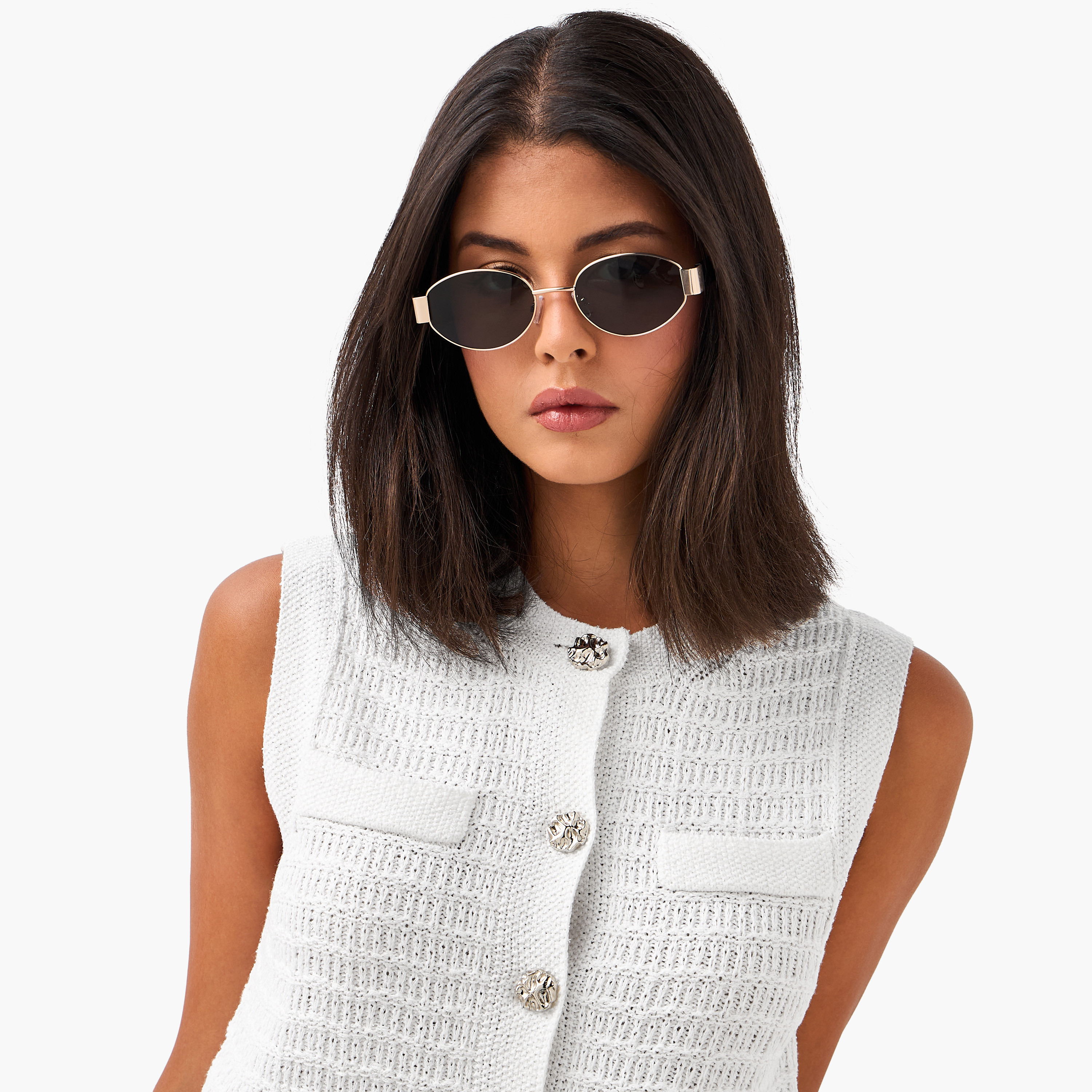نظارة شمسية بيضاوية بعدسات سوداء واقية من أشعة الشمس فوق البنفسجية-women-sunglasses-image-2