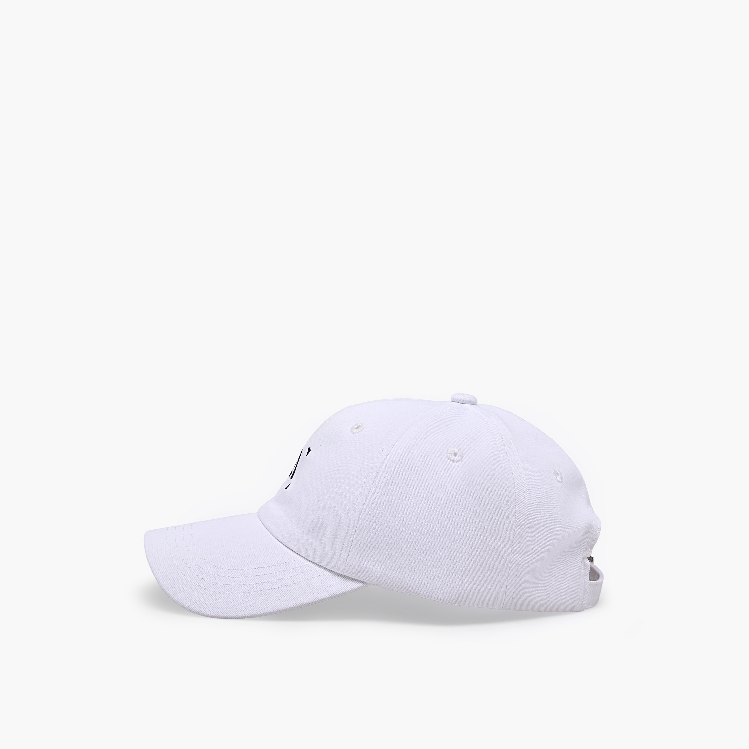 Embroidered Cap with Buckled Strap Closure-women-clothingaccessories-capsandhats-image-4