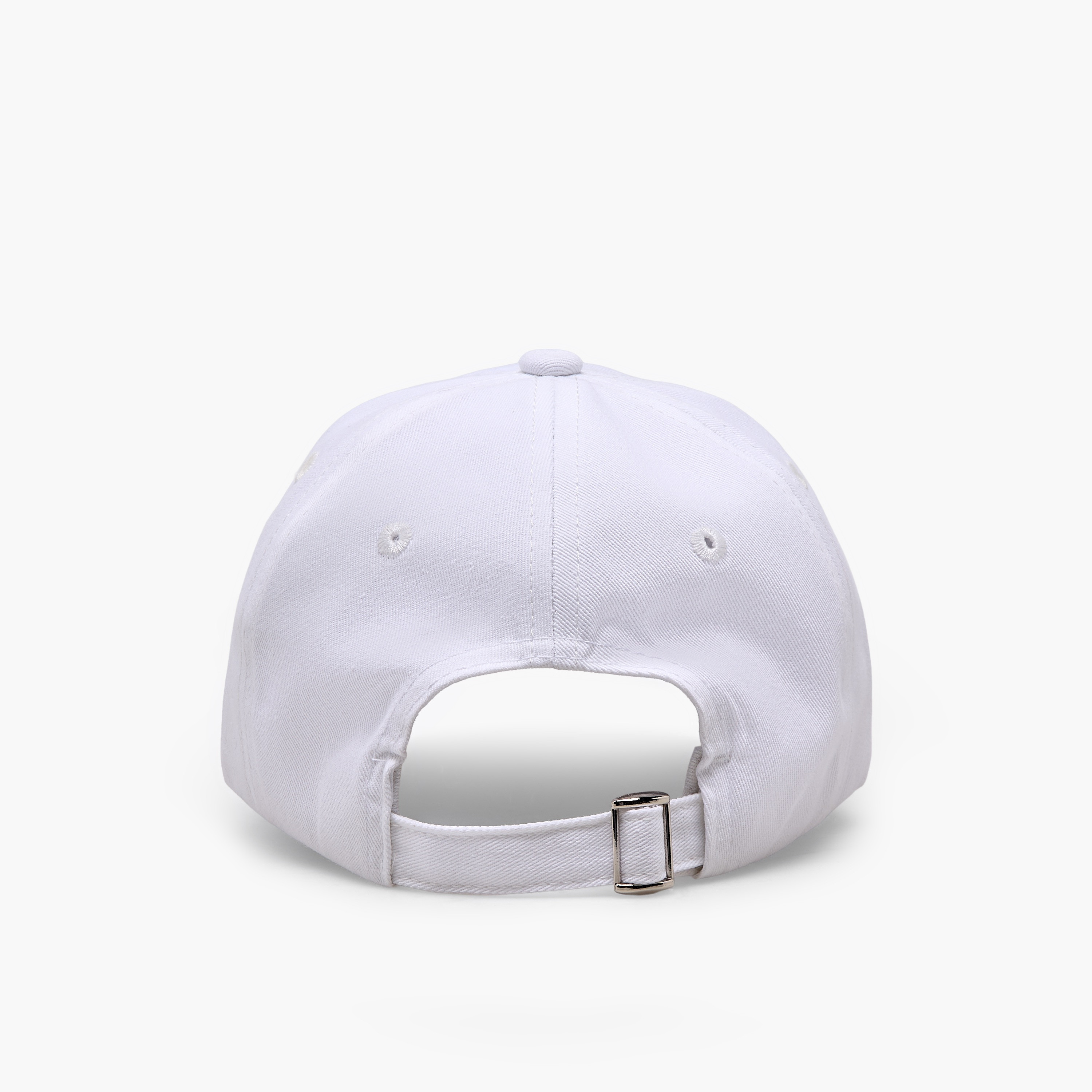 Embroidered Cap with Buckled Strap Closure-women-clothingaccessories-capsandhats-image-5
