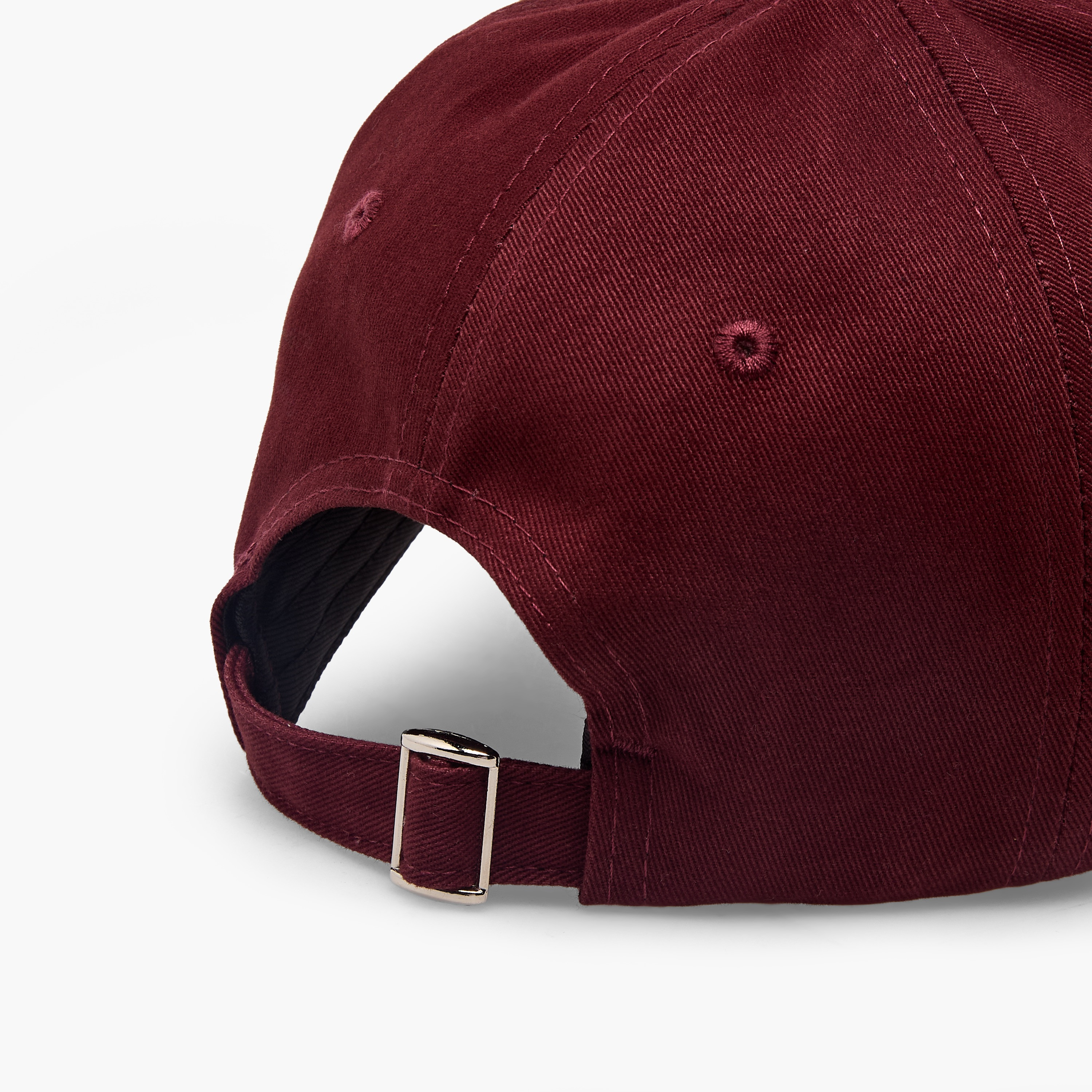 Slogan Embroidered Cap with Buckled Strap Closure-women-clothingaccessories-capsandhats-image-7