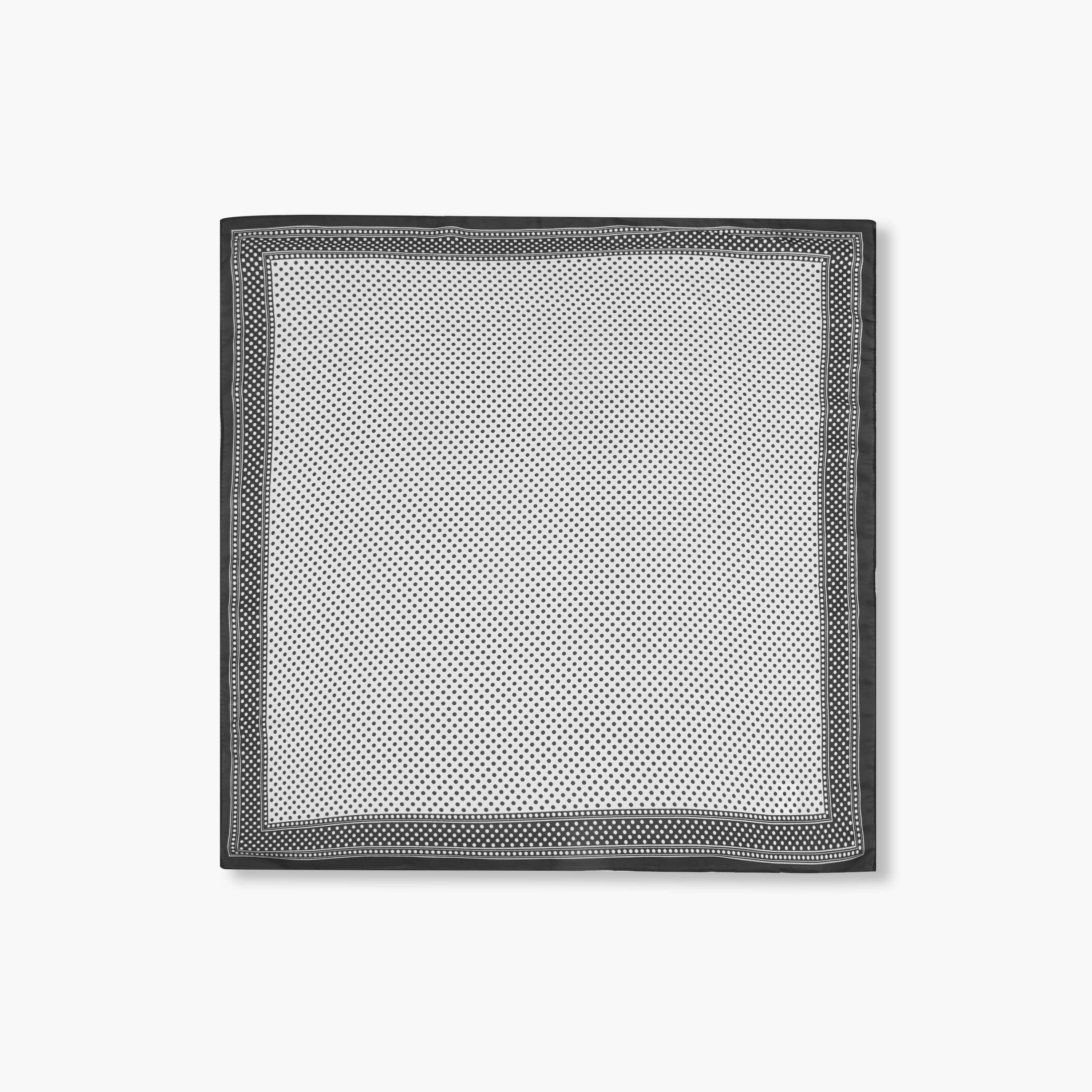 Scarf Square Satin Polka Dot Print-women-clothingaccessories-scarves-image-1