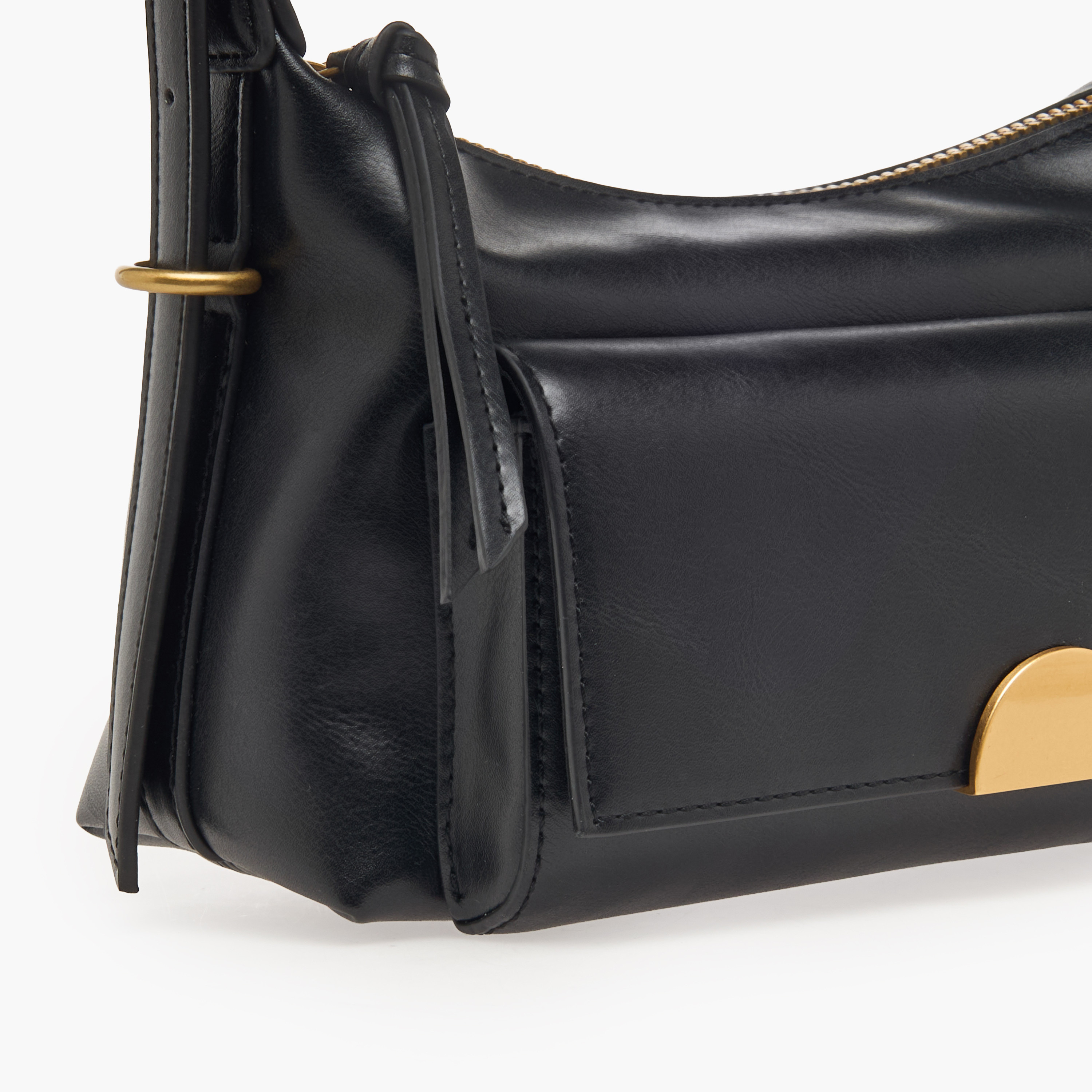 شنطة كتف بتفاصيل جيوب مع سحاب إغلاق-women-bagsandwallets-handbags-image-5