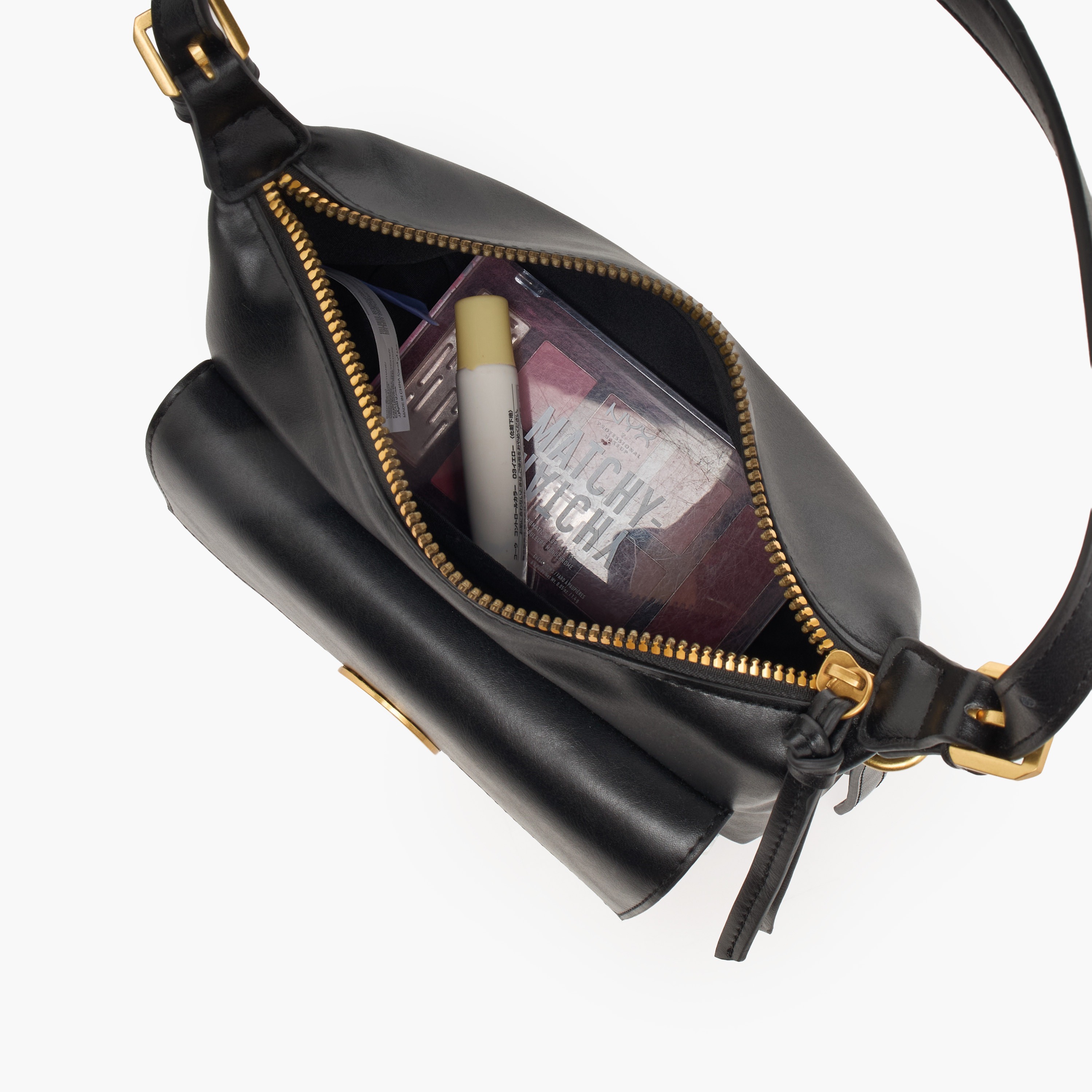شنطة كتف بتفاصيل جيوب مع سحاب إغلاق-women-bagsandwallets-handbags-image-8