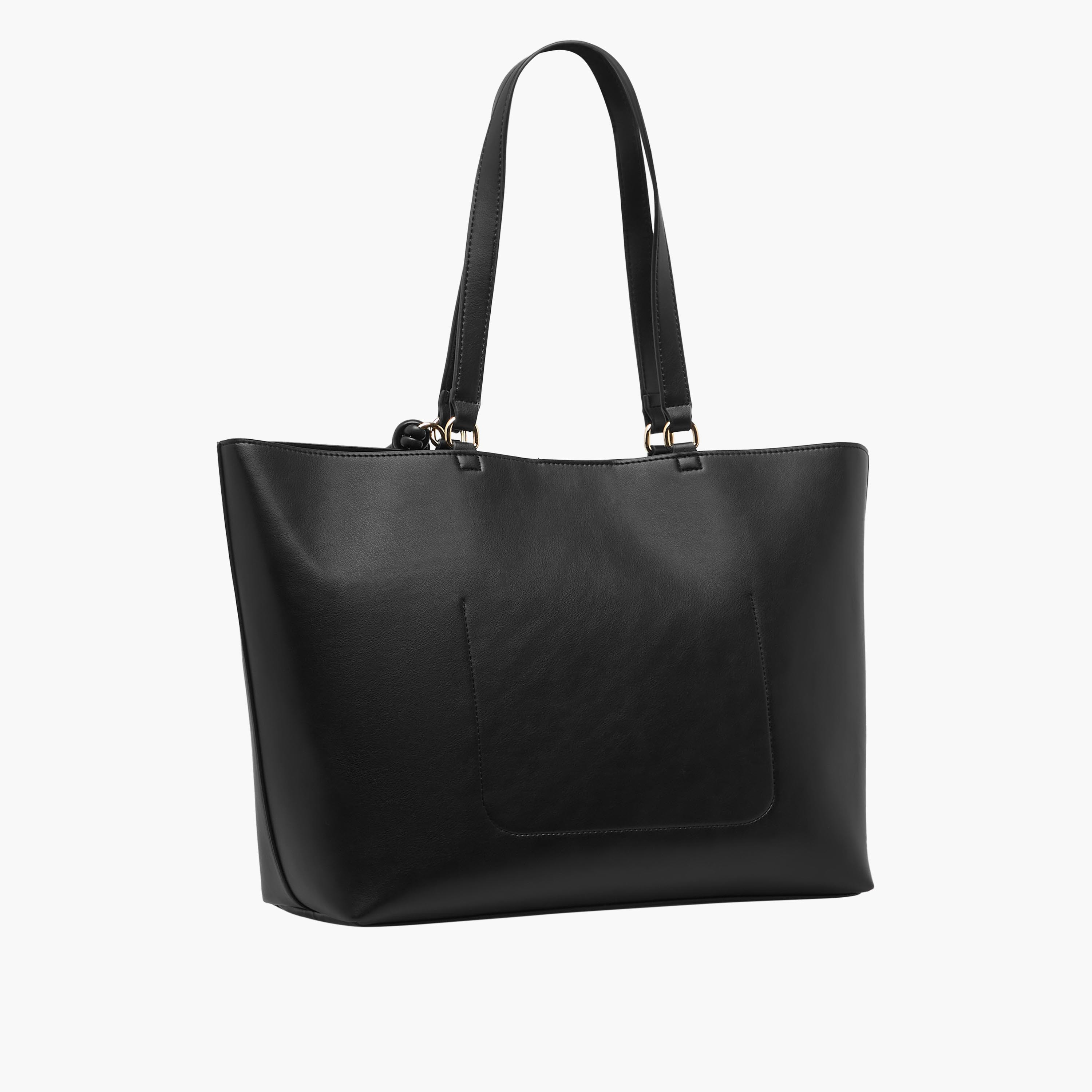 Tassel Detail Tote Bag with Button Closure-women-bagsandwallets-handbags-image-4