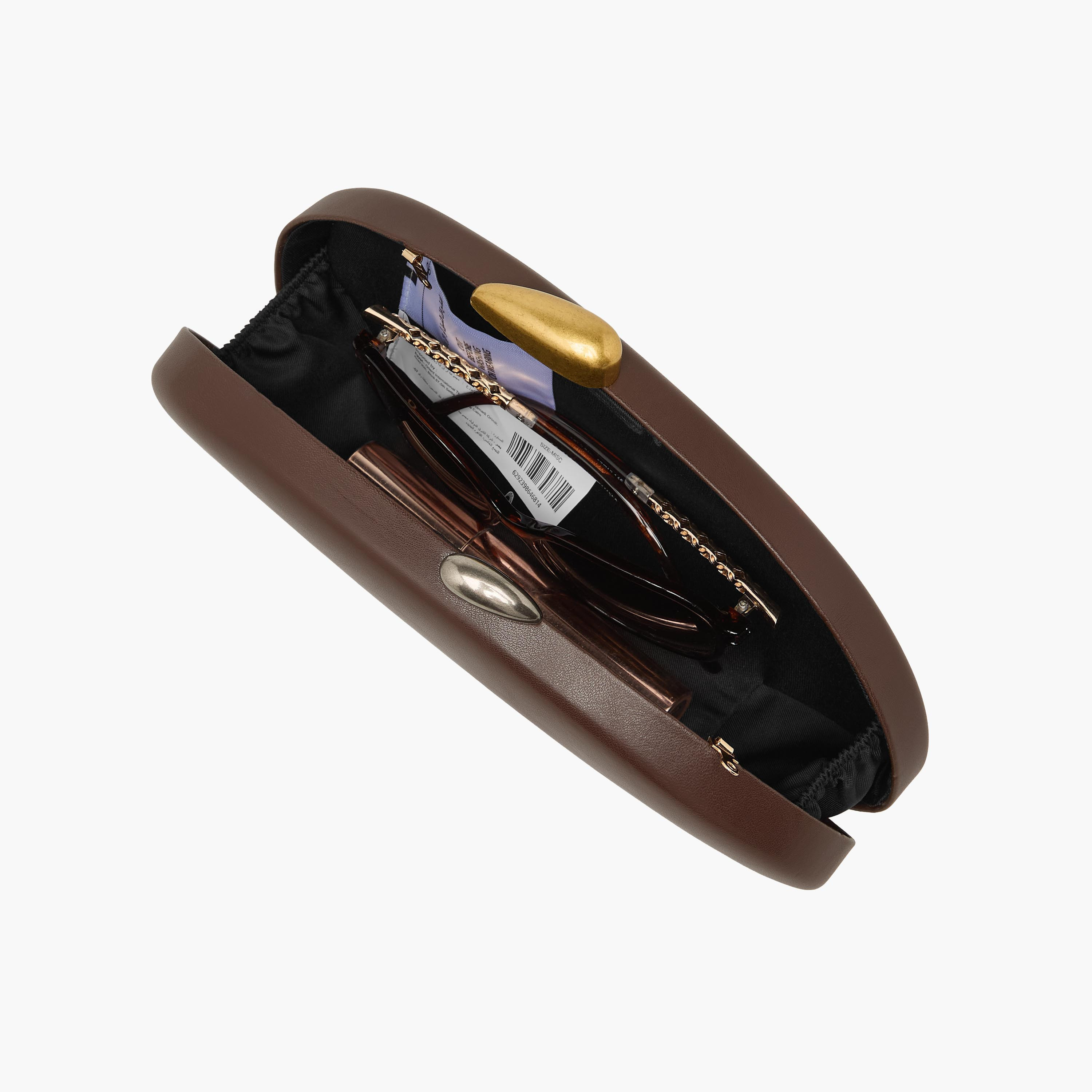 Oval Clutch with Chain Strap-women-bagsandwallets-handbags-image-8