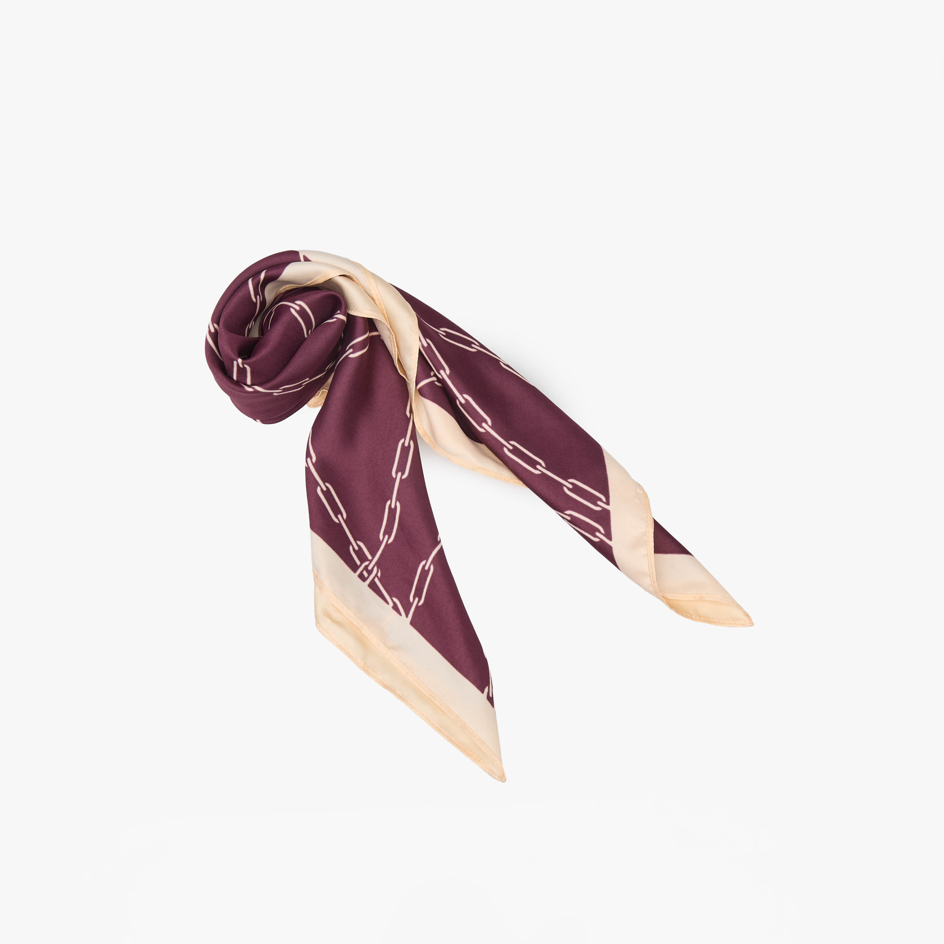 وشاح ساتان مربع بطبعات سلاسل-women-clothingaccessories-scarves-image-4