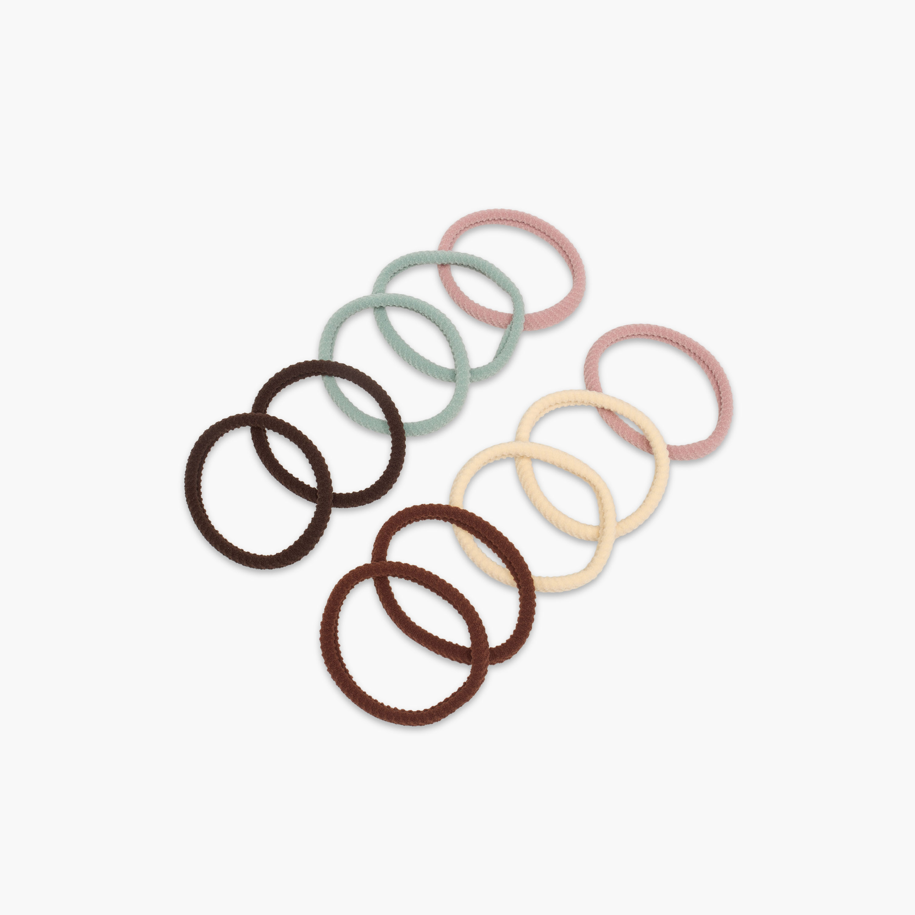 Gloo Pack of 10 Hair Tie-women-hairaccessories-scrunchies-image-2