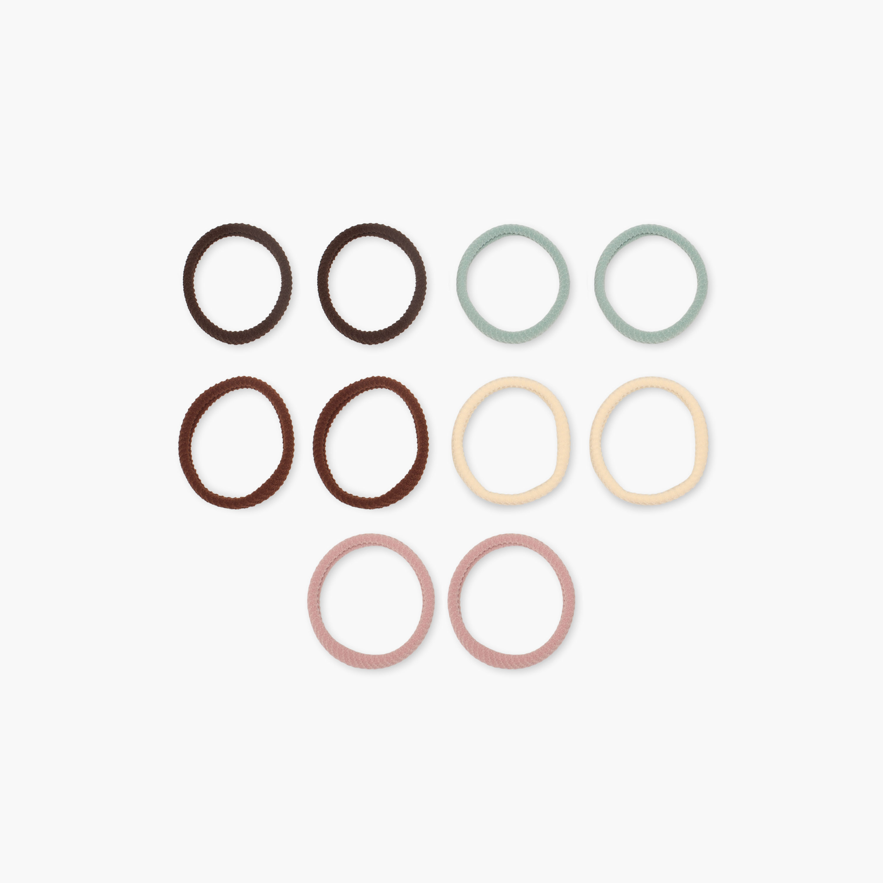 Gloo Pack of 10 Hair Tie-women-hairaccessories-scrunchies-image-3