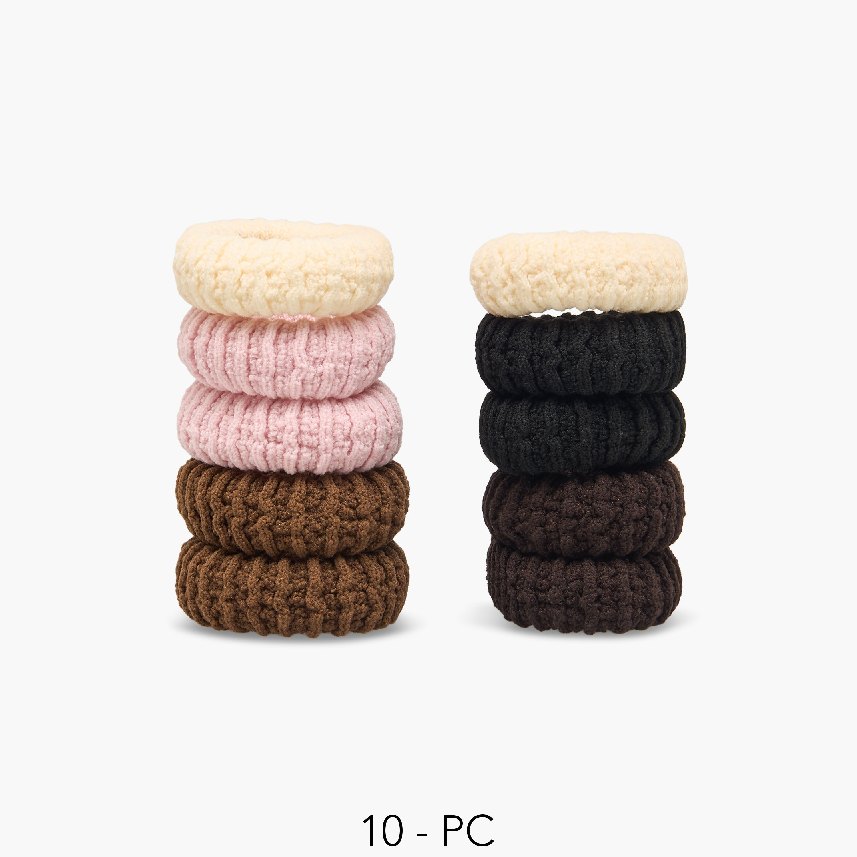 Gloo Pack of 10 Hair Tie-women-hairaccessories-scrunchies-image-1