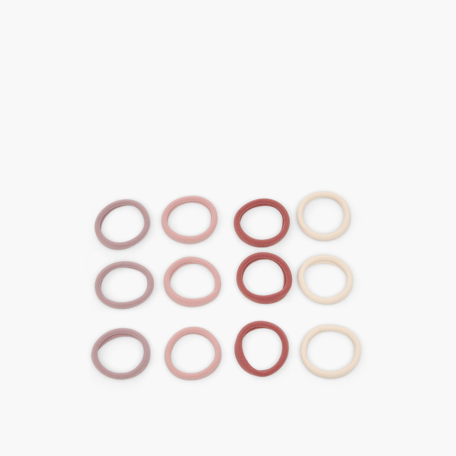 Gloo Pack of 12 Elastane Hair Tie-women-hairaccessories-scrunchies-image-3