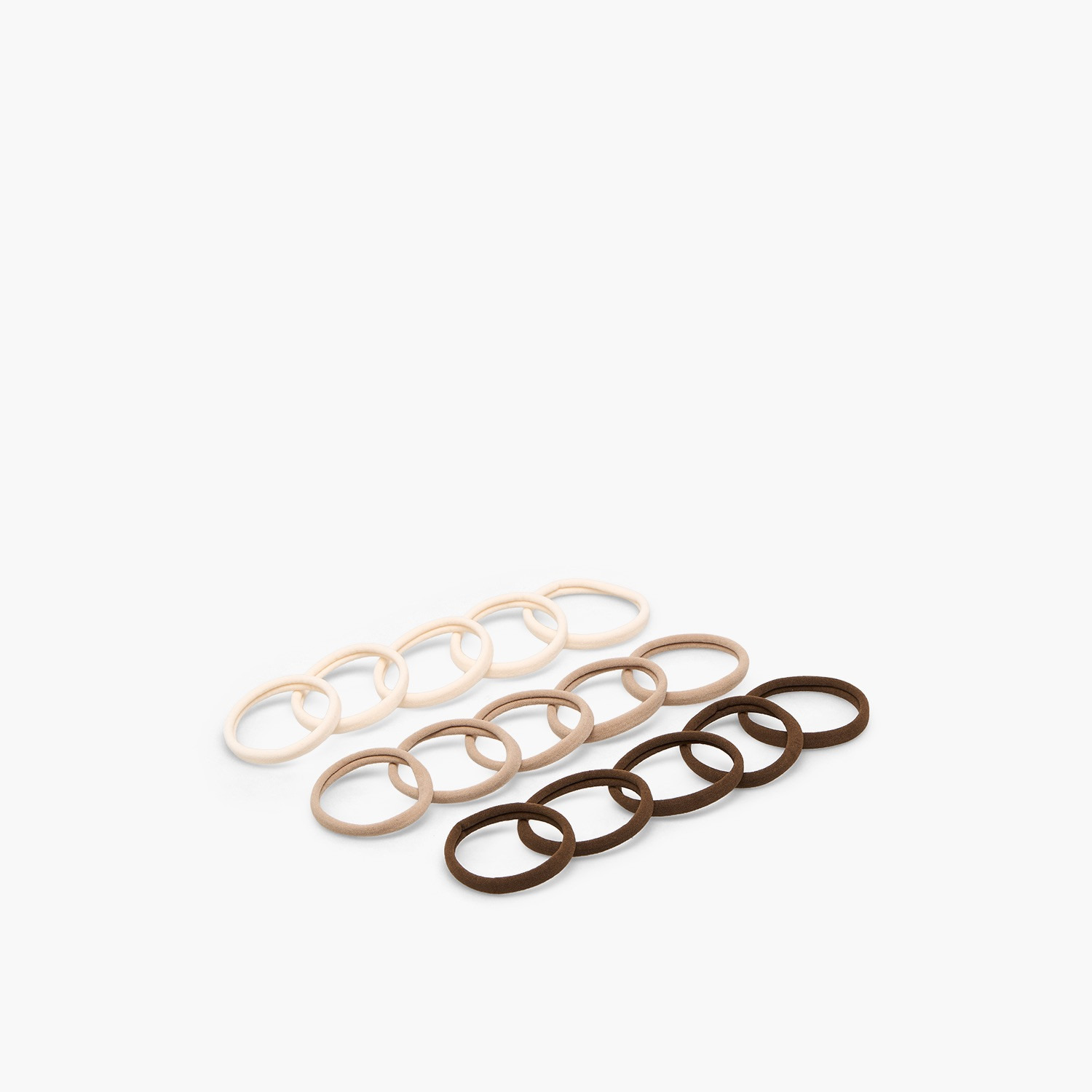 Gloo Pack of 15 Elastane Hair Tie-women-hairaccessories-scrunchies-image-2