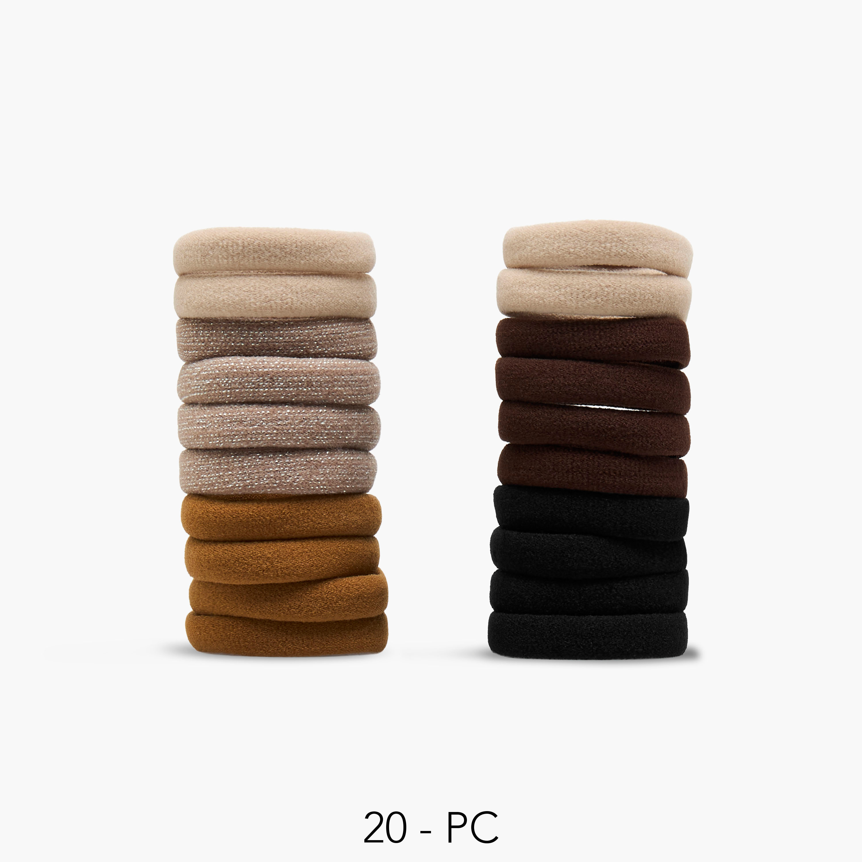 Gloo Pack of 20 Hair Tie-women-hairaccessories-scrunchies-image-1