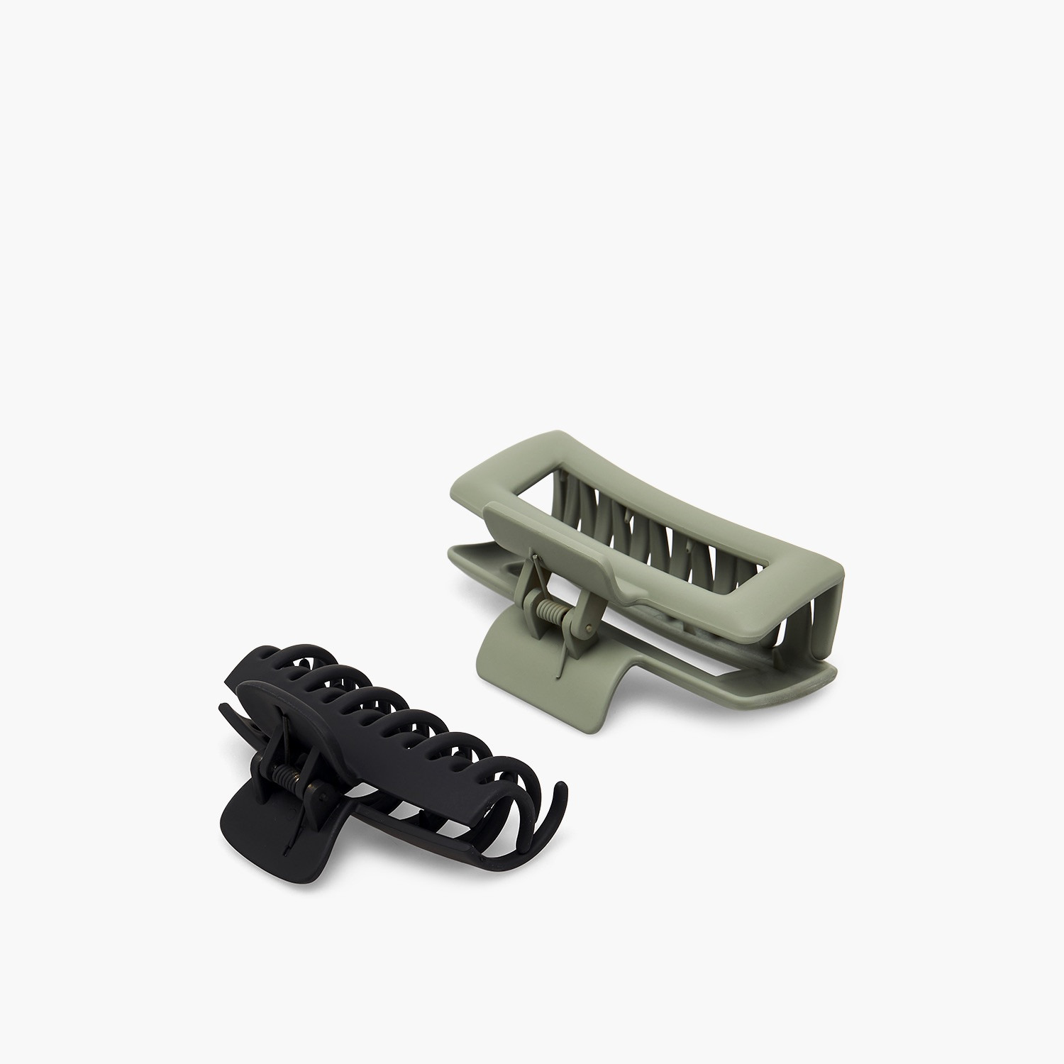 Gloo Pack of 2 Rectangular Hair Clamps-women-hairaccessories-clamps-image-4