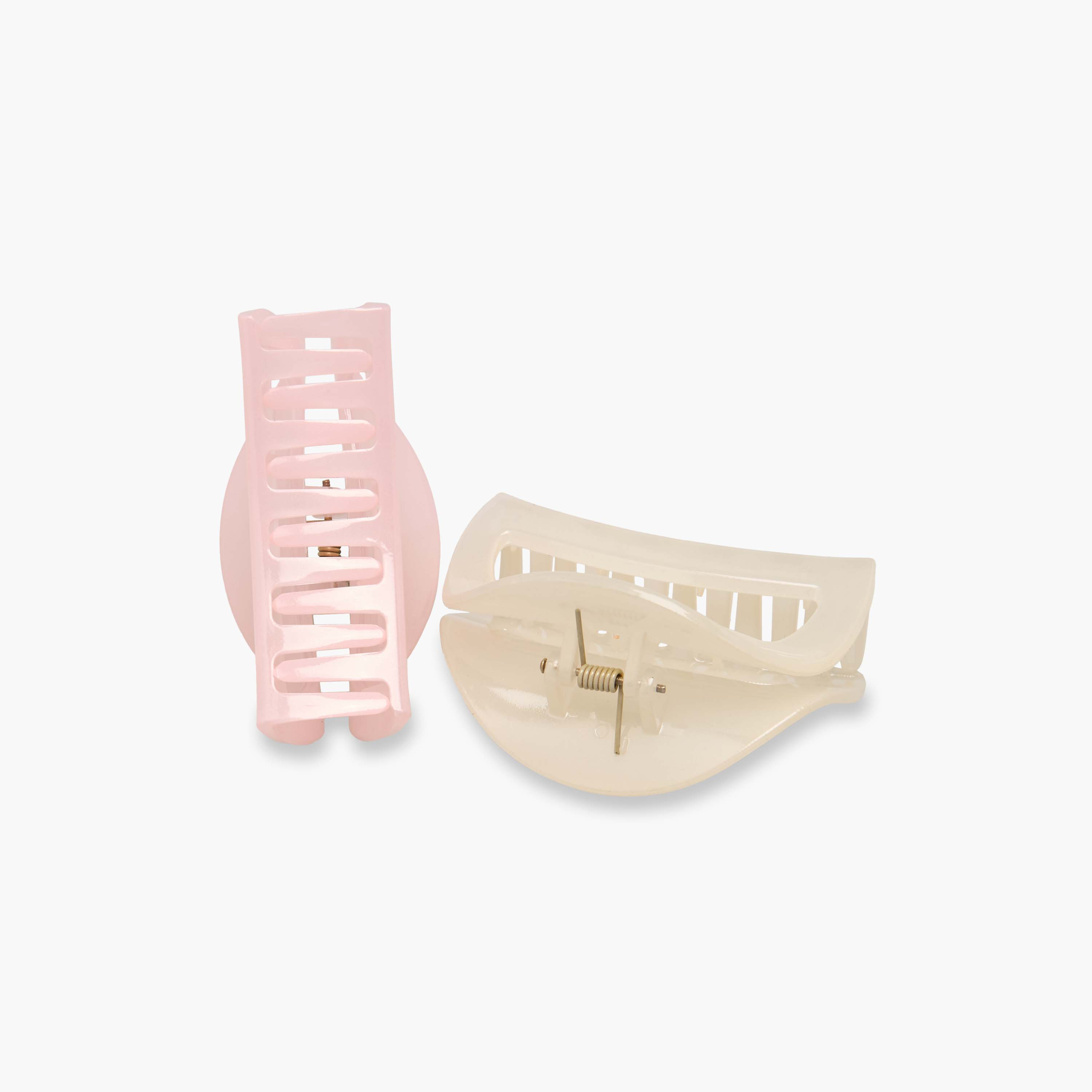 Gloo Pack of 2 Curved Hair Clamp with Cutout Design-women-hairaccessories-clamps-image-5