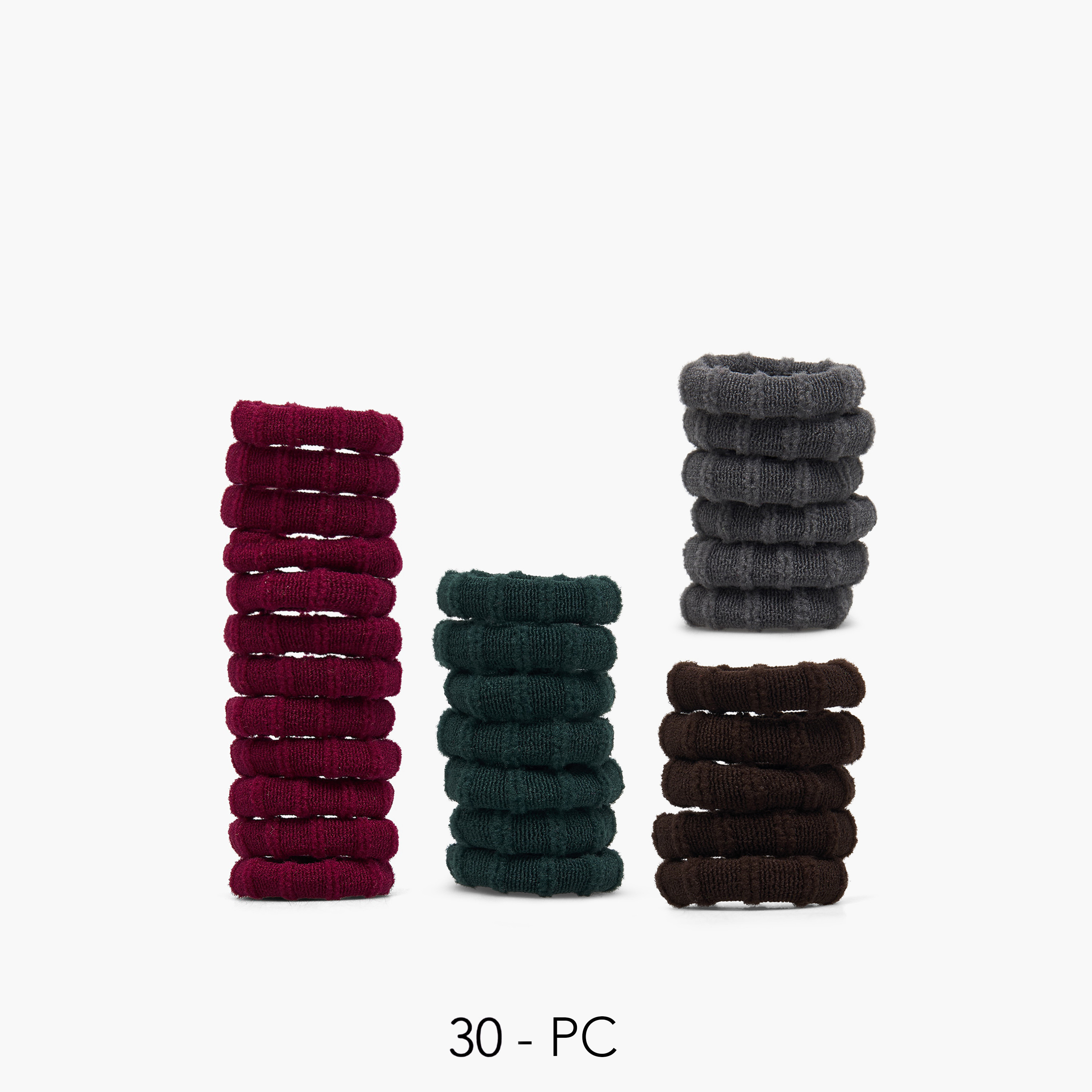Gloo Pack of 30 Hair Tie-women-hairaccessories-scrunchies-image-1