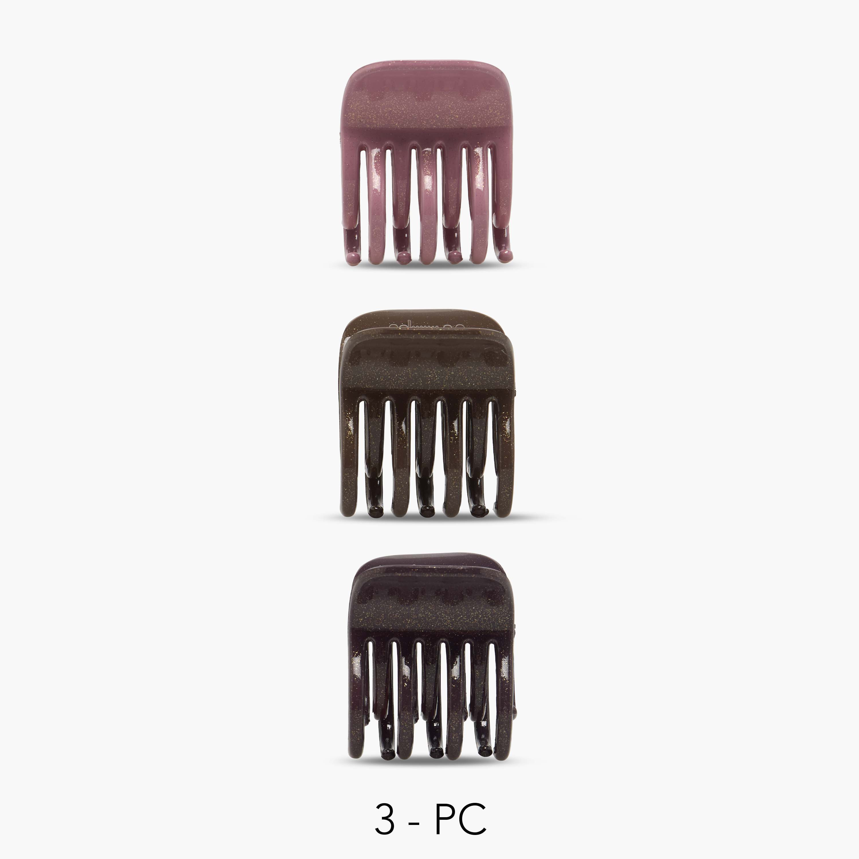 مشابك شعر بتشطيب جليتر من جلو - عبوة 3 قطع-women-hairaccessories-clamps-image-1