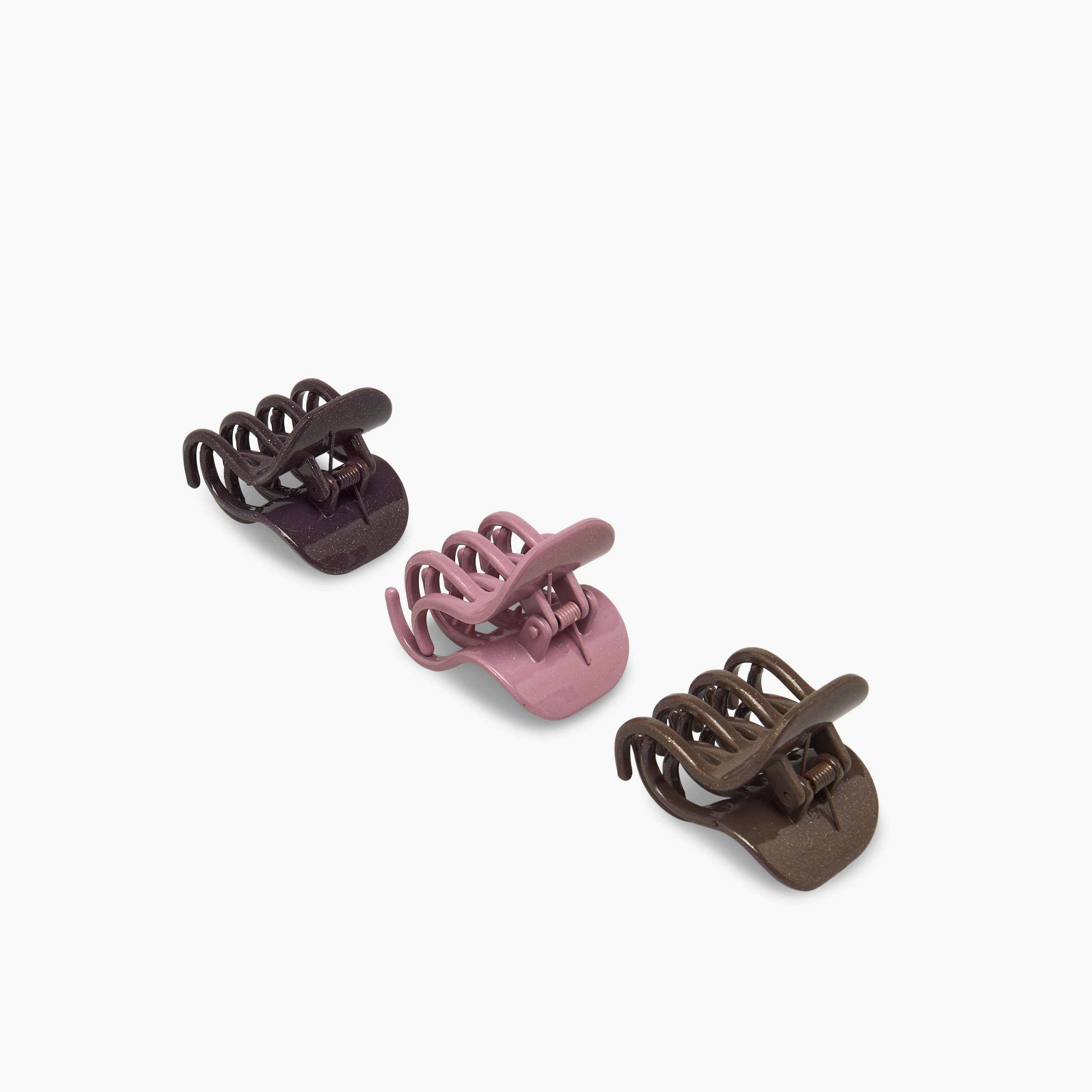 مشابك شعر بتشطيب جليتر من جلو - عبوة 3 قطع-women-hairaccessories-clamps-image-5