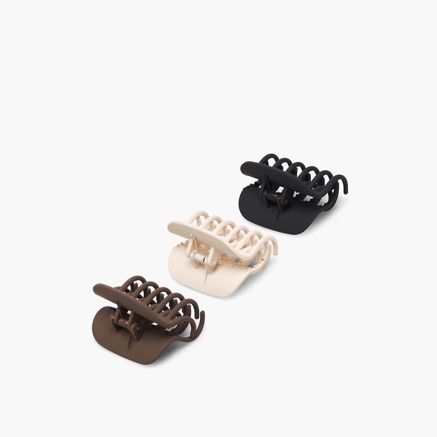 Gloo Pack of 3 Hair Clamp with Glitter Finish-women-hairaccessories-clamps-image-5