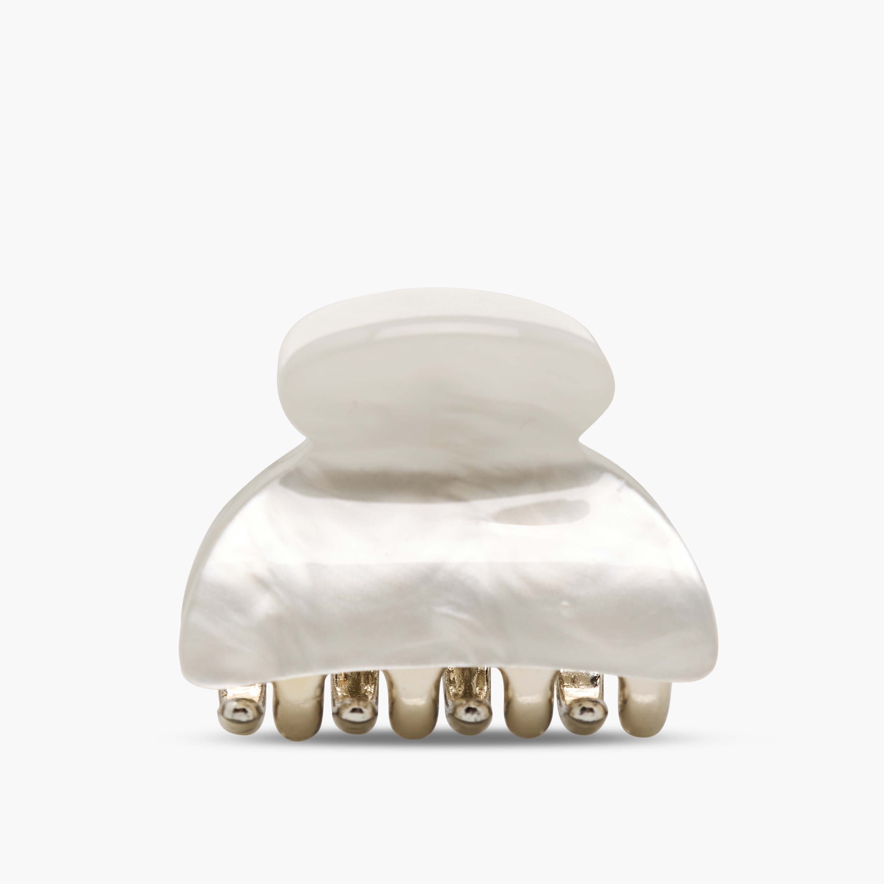 Gloo Pack of 3 Curved Hair Clamp with Marble Finish-women-hairaccessories-clamps-image-3