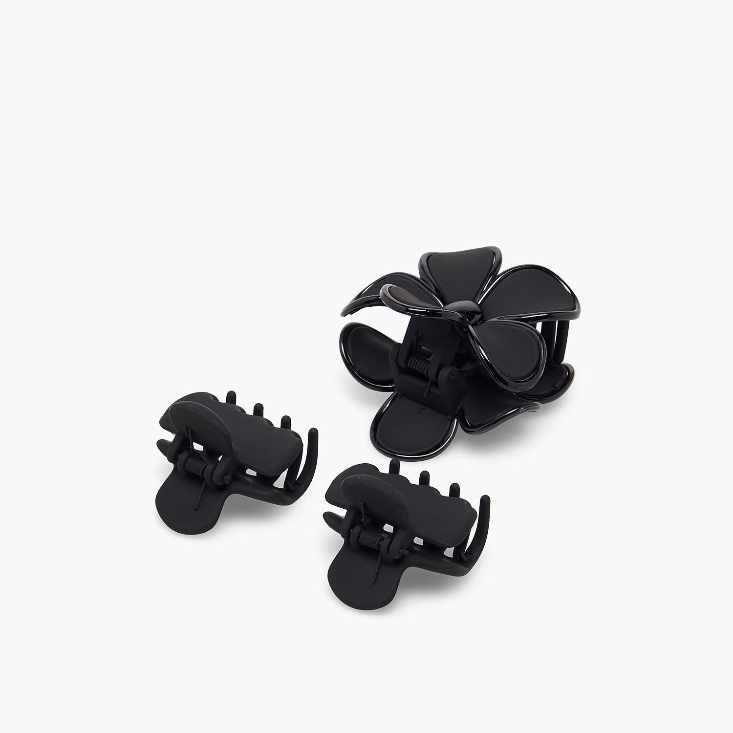 Gloo Pack of 3 Assorted Hair Clamp with Matte Finish-women-hairaccessories-clamps-image-4