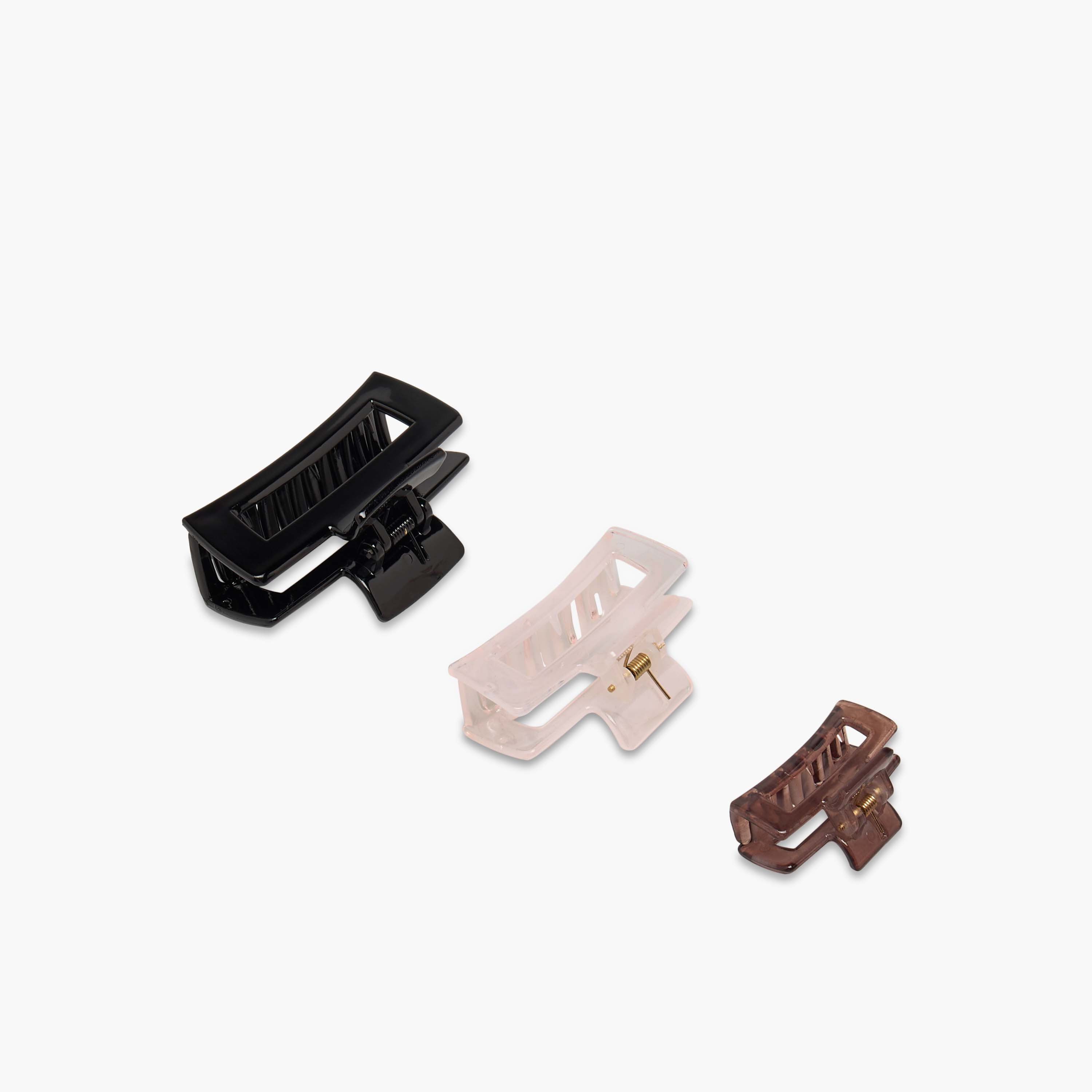 Gloo Pack of 3 Rectangular Shaped Hair Clamps-women-hairaccessories-clamps-image-5