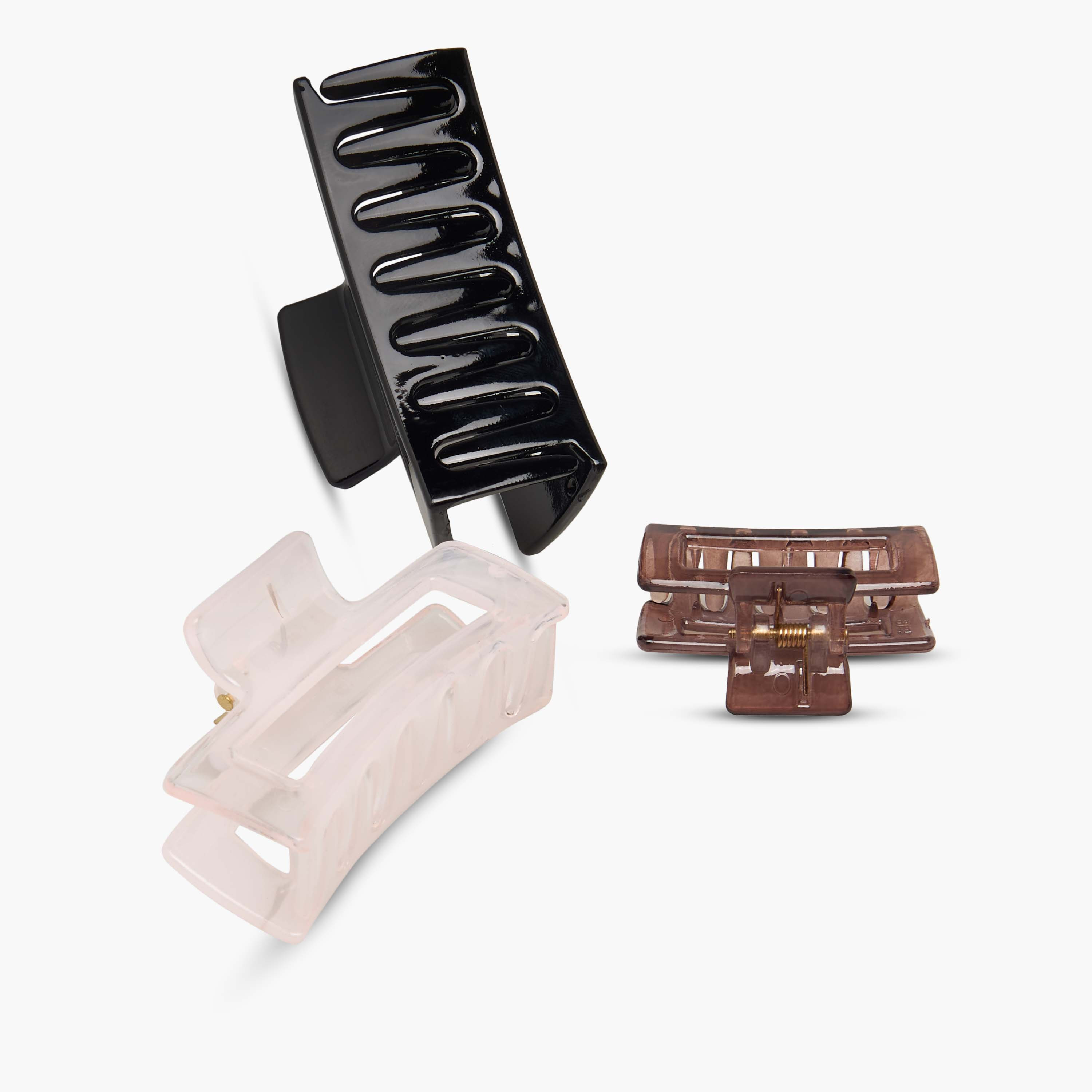 Gloo Pack of 3 Rectangular Shaped Hair Clamps-women-hairaccessories-clamps-image-6