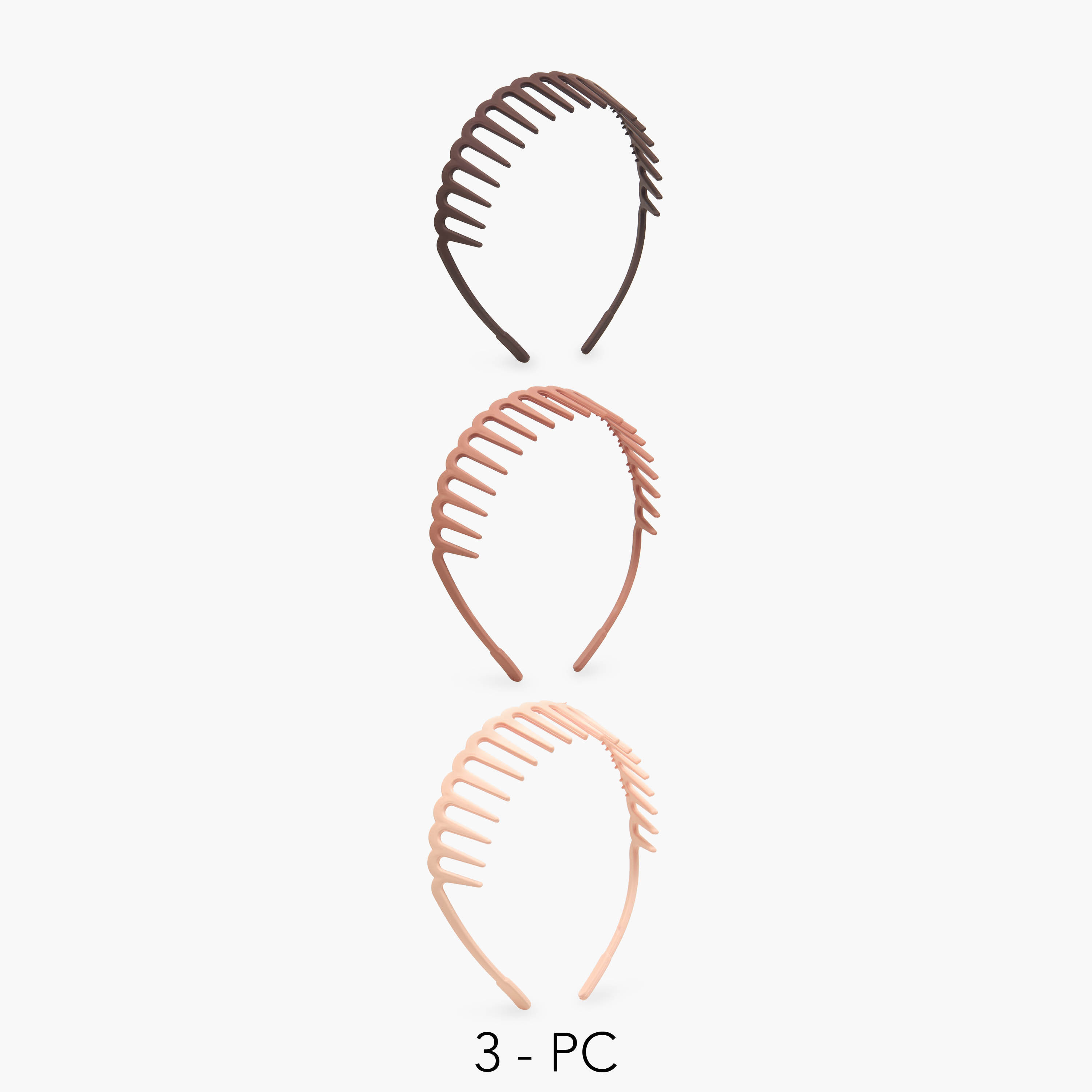 Gloo Pack of 3 Comb Hairband-women-hairaccessories-bands-image-1