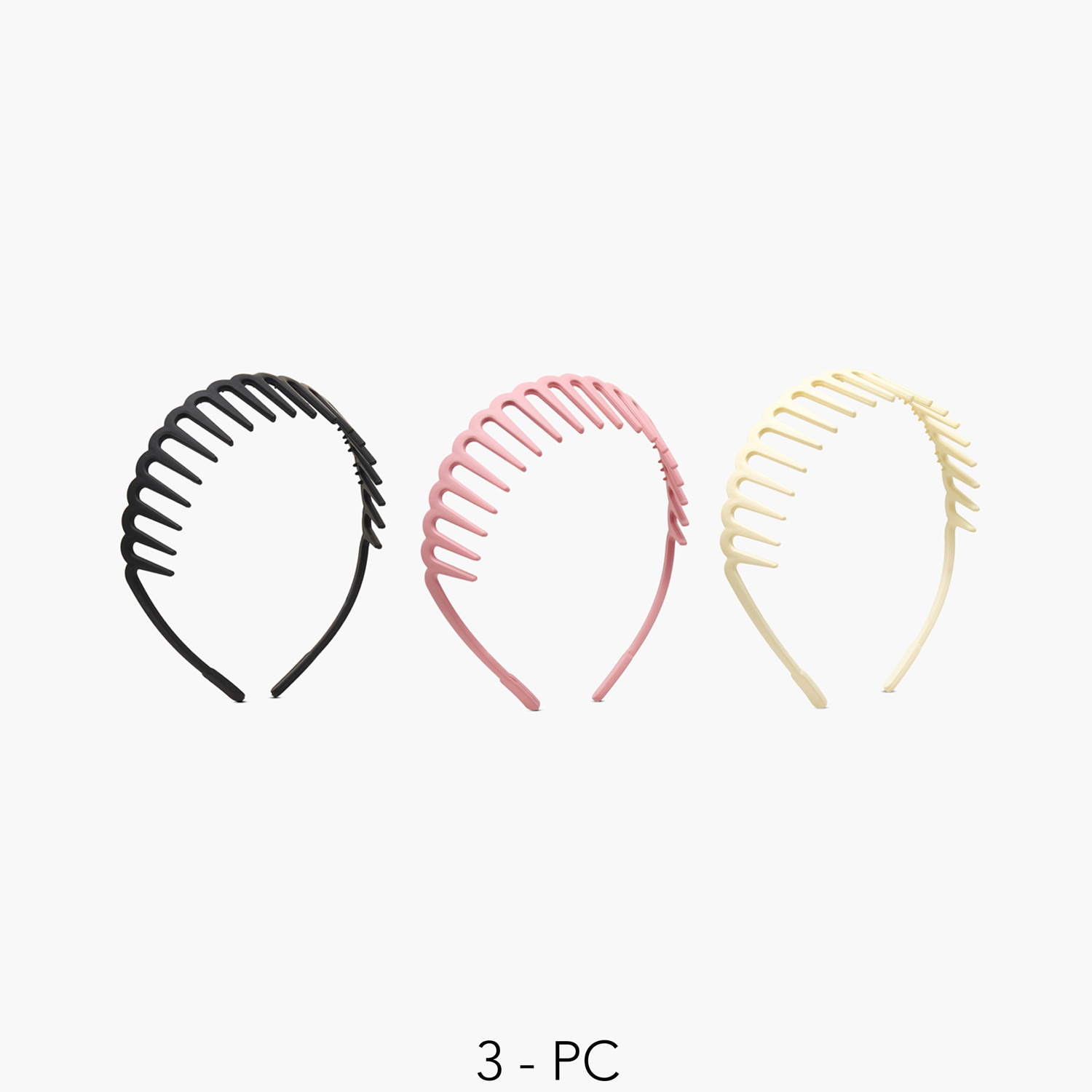 Gloo Pack of 3 Long Teeth Hair Band-women-hairaccessories-bands-image-1