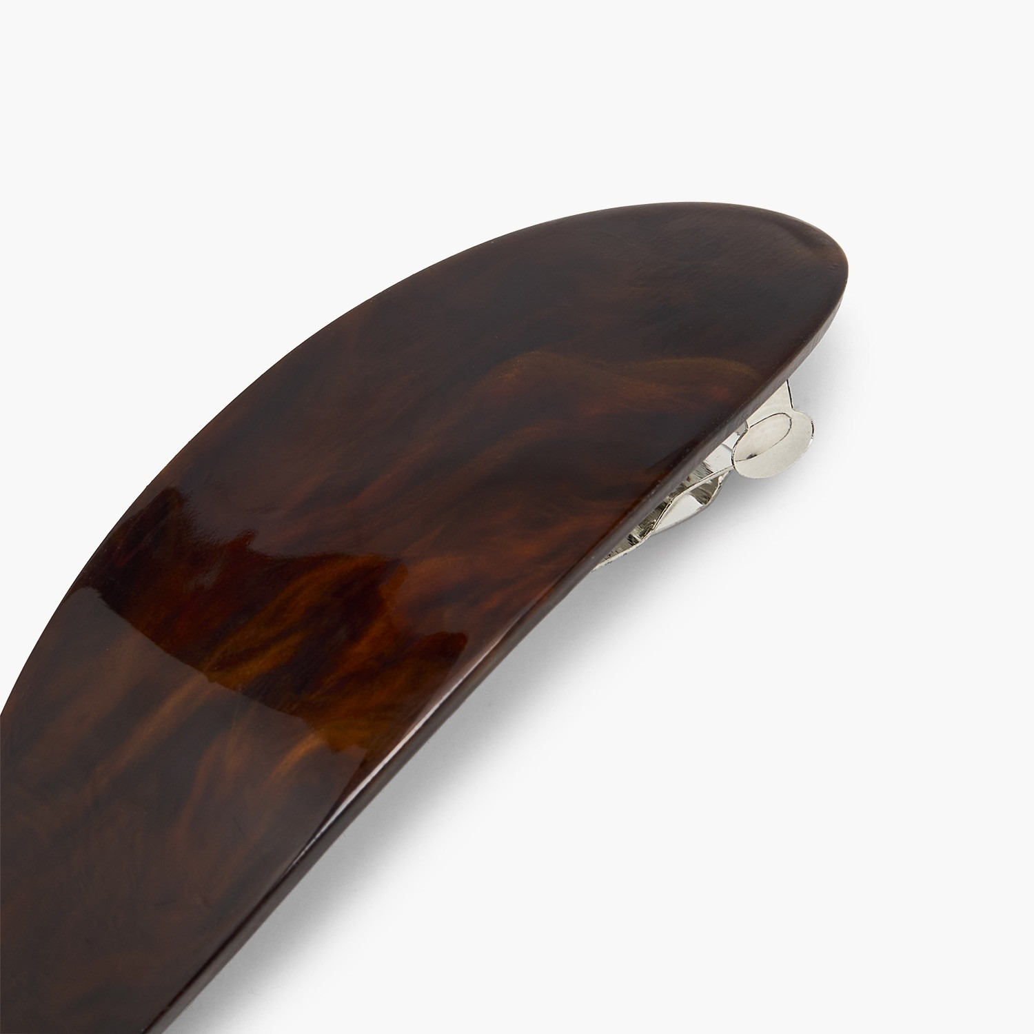 Gloo Pack of 2 Oval Barrette Hair Clip with Glossy Finish-women-hairaccessories-clamps-image-4