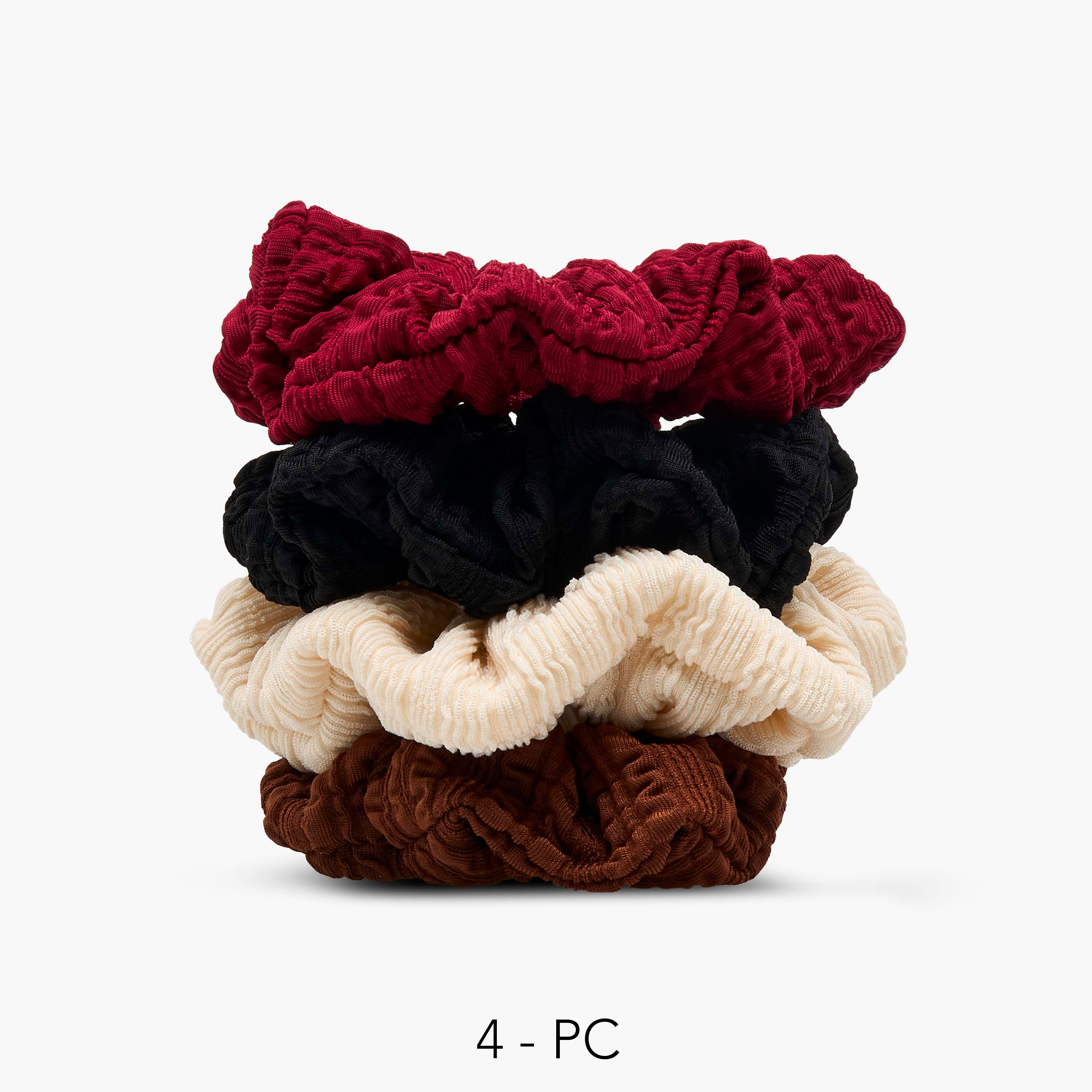 Gloo Pack of 4 Hair Tie-women-hairaccessories-scrunchies-image-1