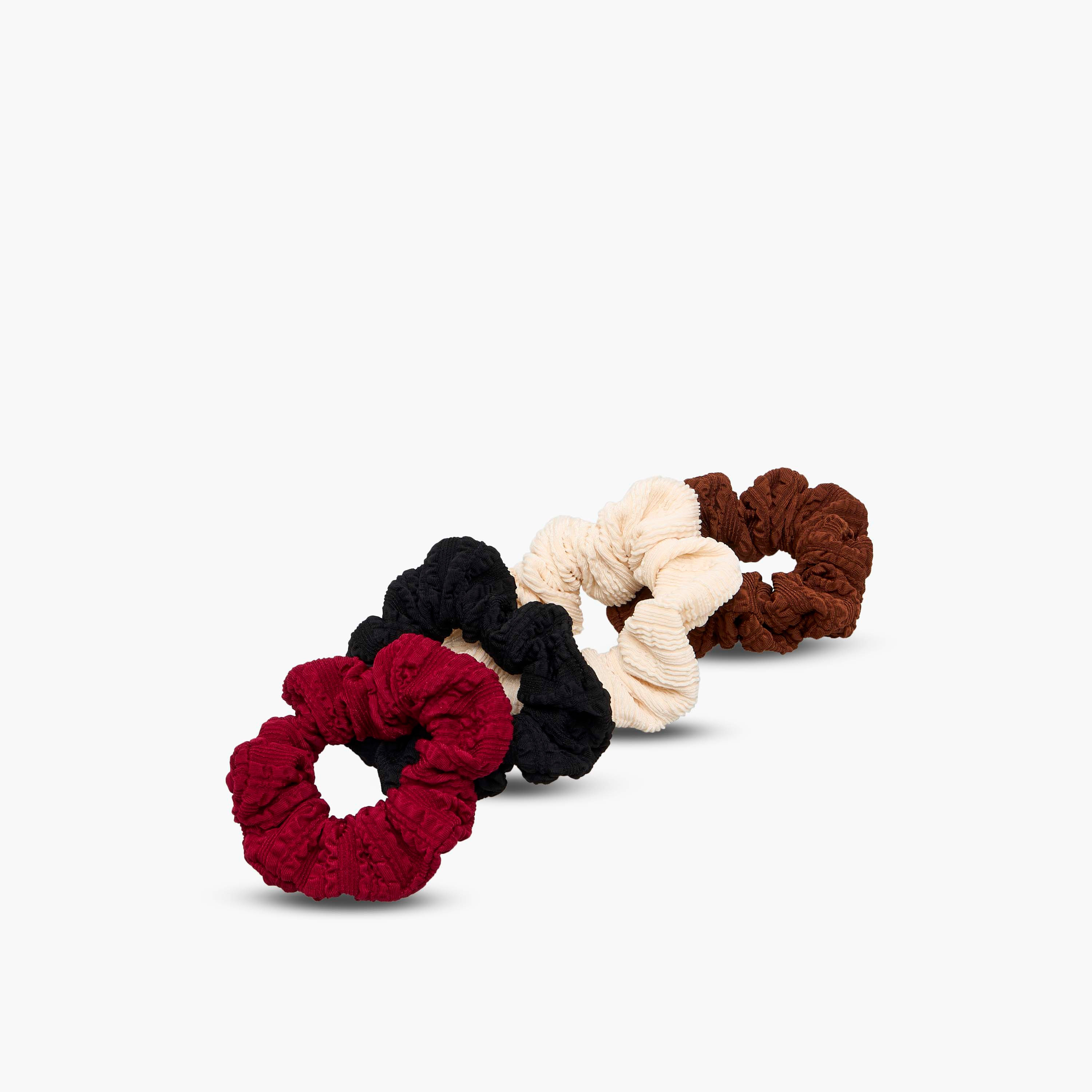 Gloo Pack of 4 Hair Tie-women-hairaccessories-scrunchies-image-3