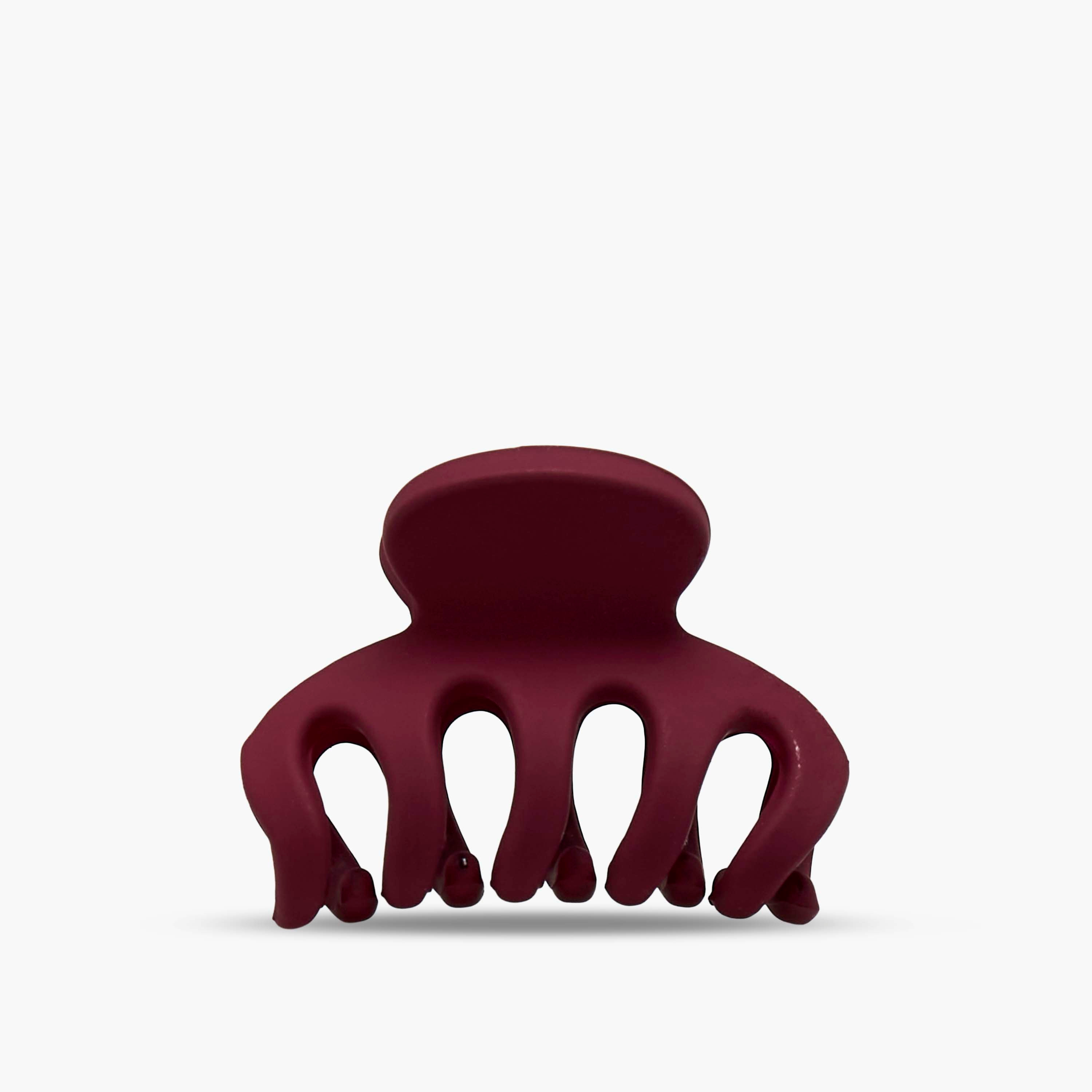 مشابك شعر منحنية مع تصميم مشقوق من جلو - طقم 6 قطع-women-hairaccessories-clamps-image-7