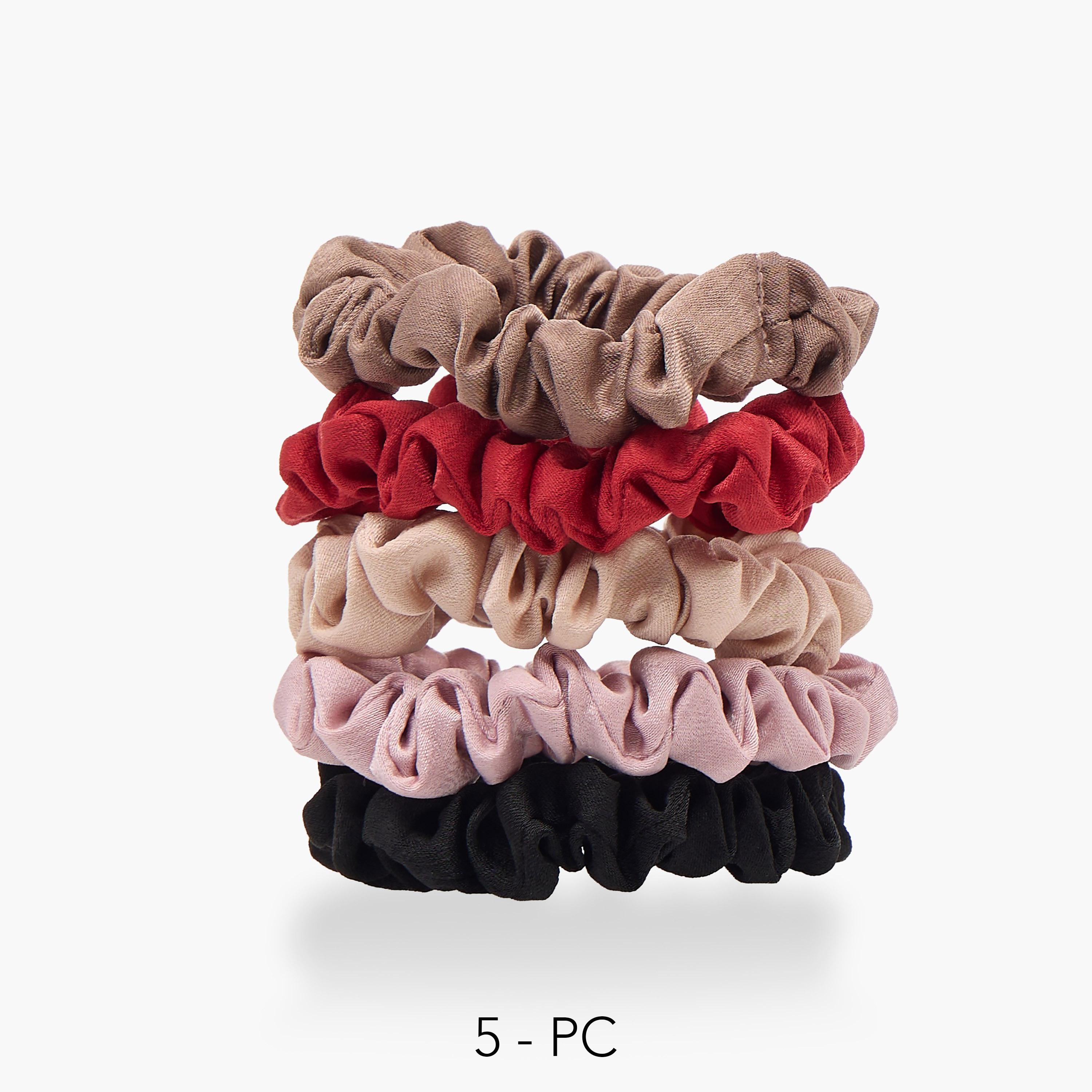 Gloo Pack of 5 Hair Scrunchie-women-hairaccessories-scrunchies-image-1