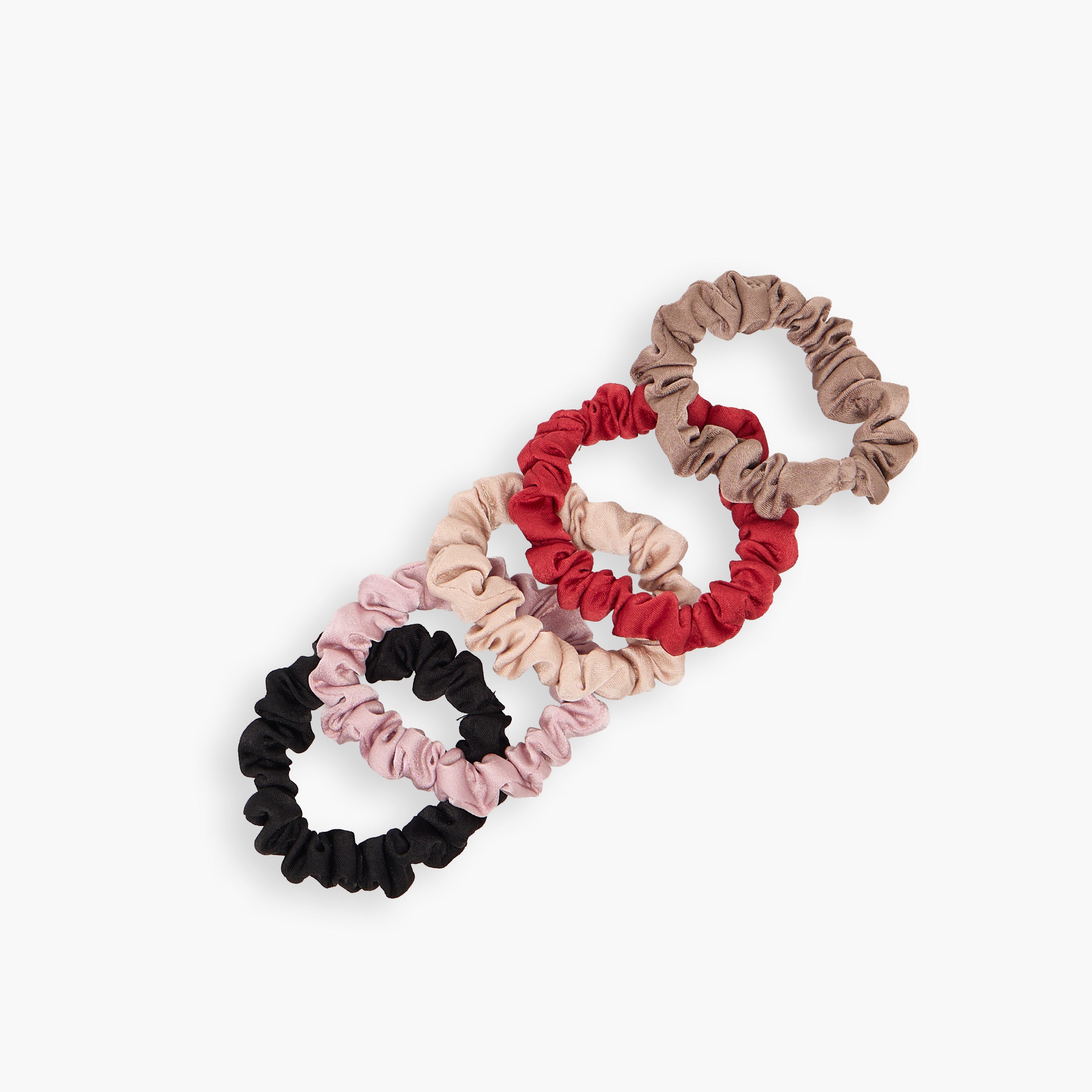 Gloo Pack of 5 Hair Scrunchie-women-hairaccessories-scrunchies-image-2