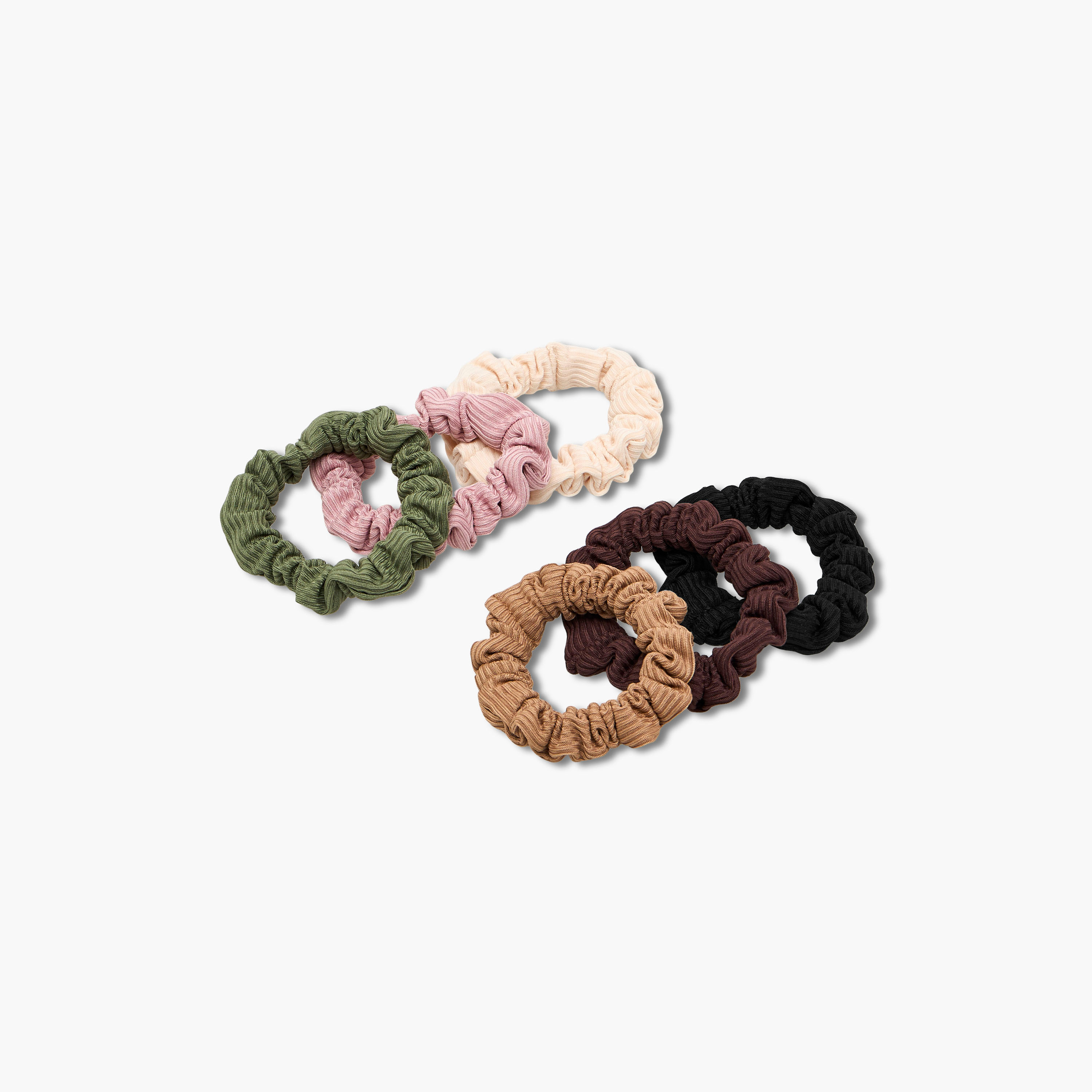 طقم ربطات شعر 6 قطع من جلو-women-hairaccessories-scrunchies-image-3