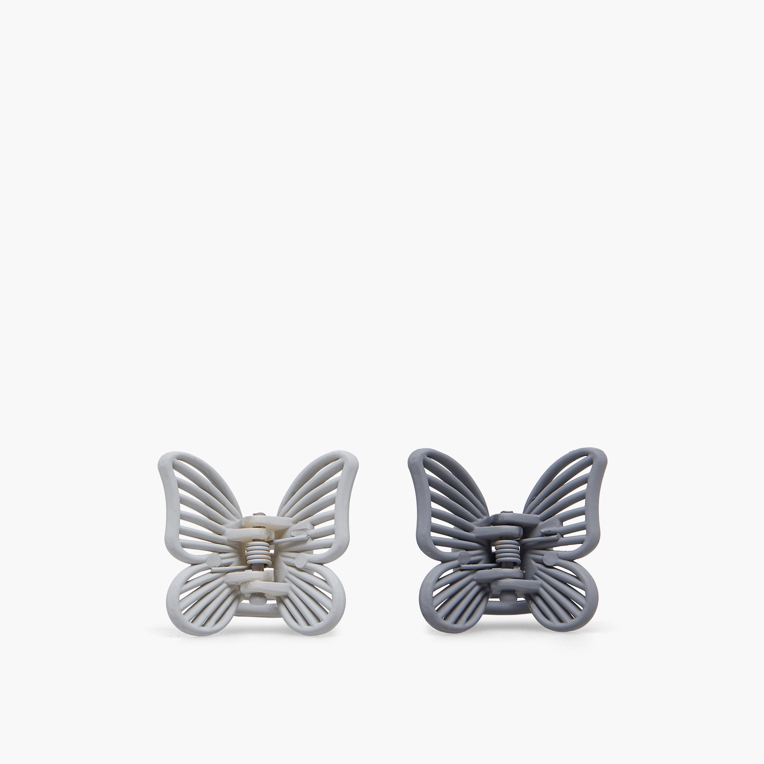 Gloo Pack of 8 Butterfly Hair Clamp with Matte Finish-women-hairaccessories-clamps-image-3